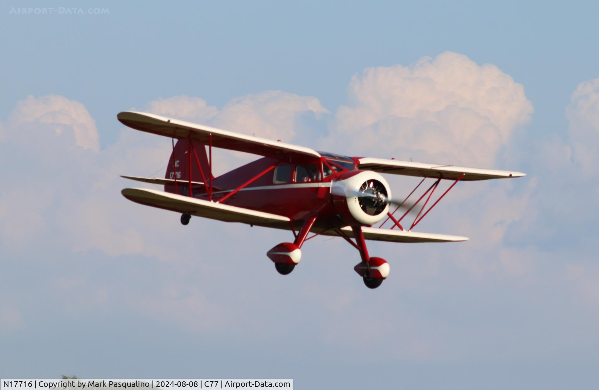 N17716, 1937 Waco YKS-7 C/N 4623, Waco YKS-7
