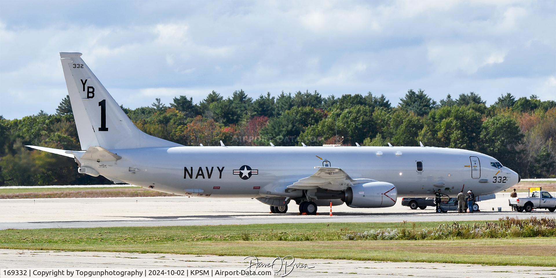 169332, 2017 Boeing P-8A Poseidon C/N 62698, Now with VP-1 out of NAS Whidbey Island