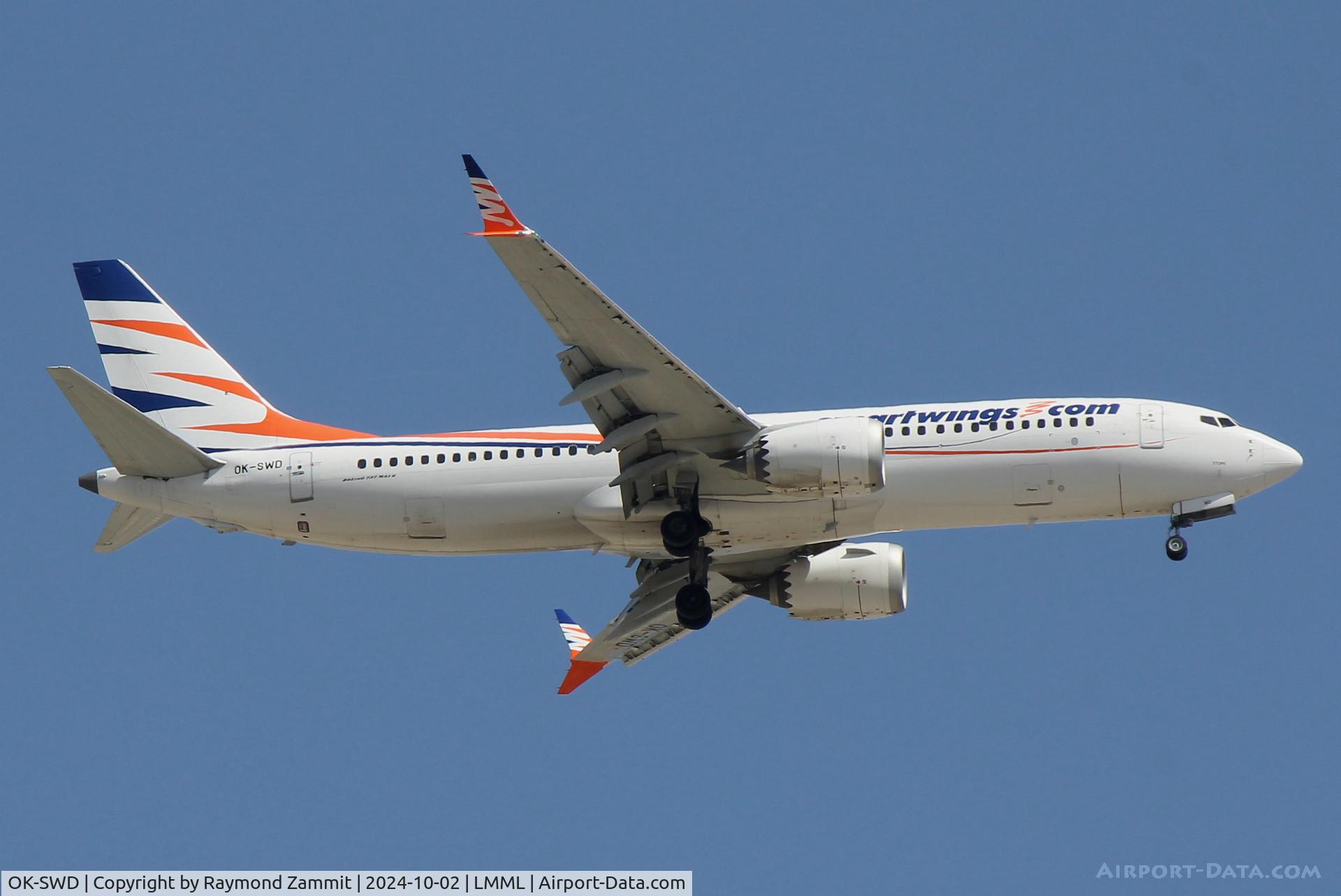 OK-SWD, 2018 Boeing 737-8 MAX C/N 43557, B737-8 MAX OK-SWD SmartWings