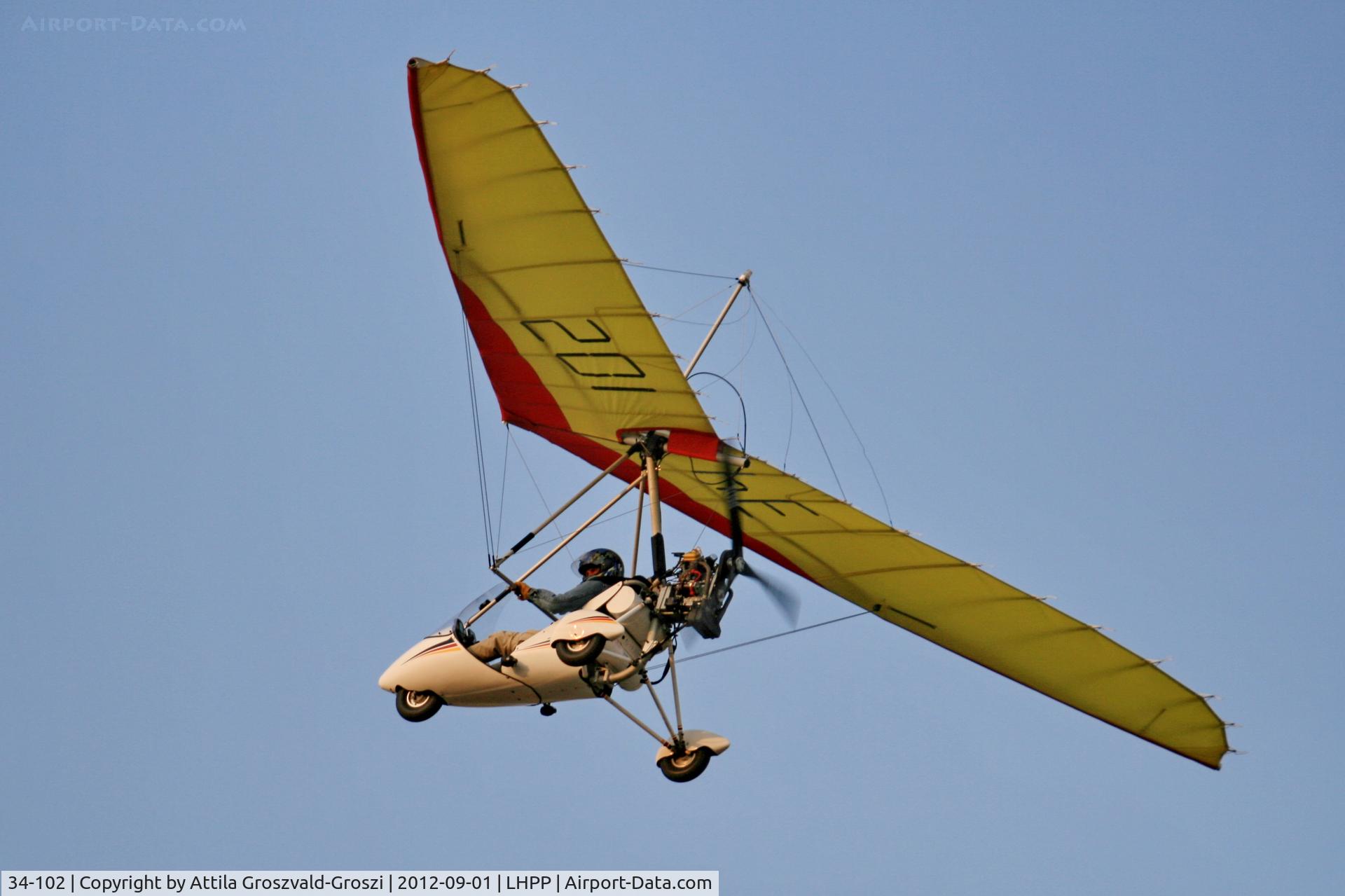 34-102, Bogdola János BB-01 Bence / BB02, LHPP - Pécs-Pogány Airport, Hungary