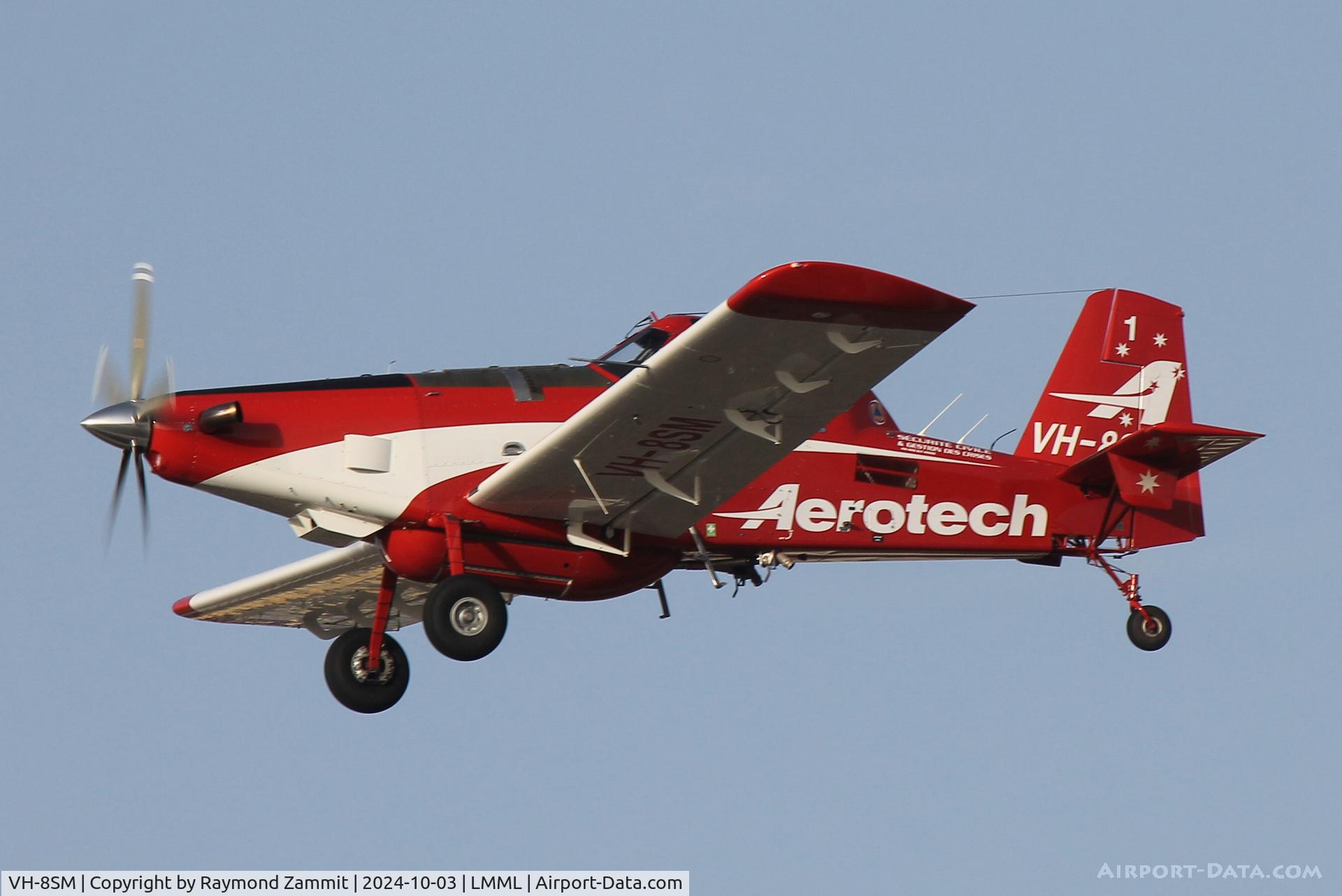 VH-8SM, Air Tractor AT-802 C/N 802-1022, Air Tractor AT-802 VH-8SM Aerotech Australasia