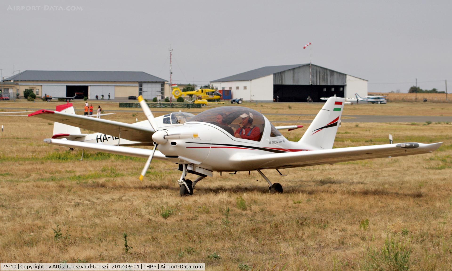 75-10, TL Ultralight TL-2000 Sting Carbon RG C/N 06ST155, LHPP - Pécs-Pogány Airport, Hungary
