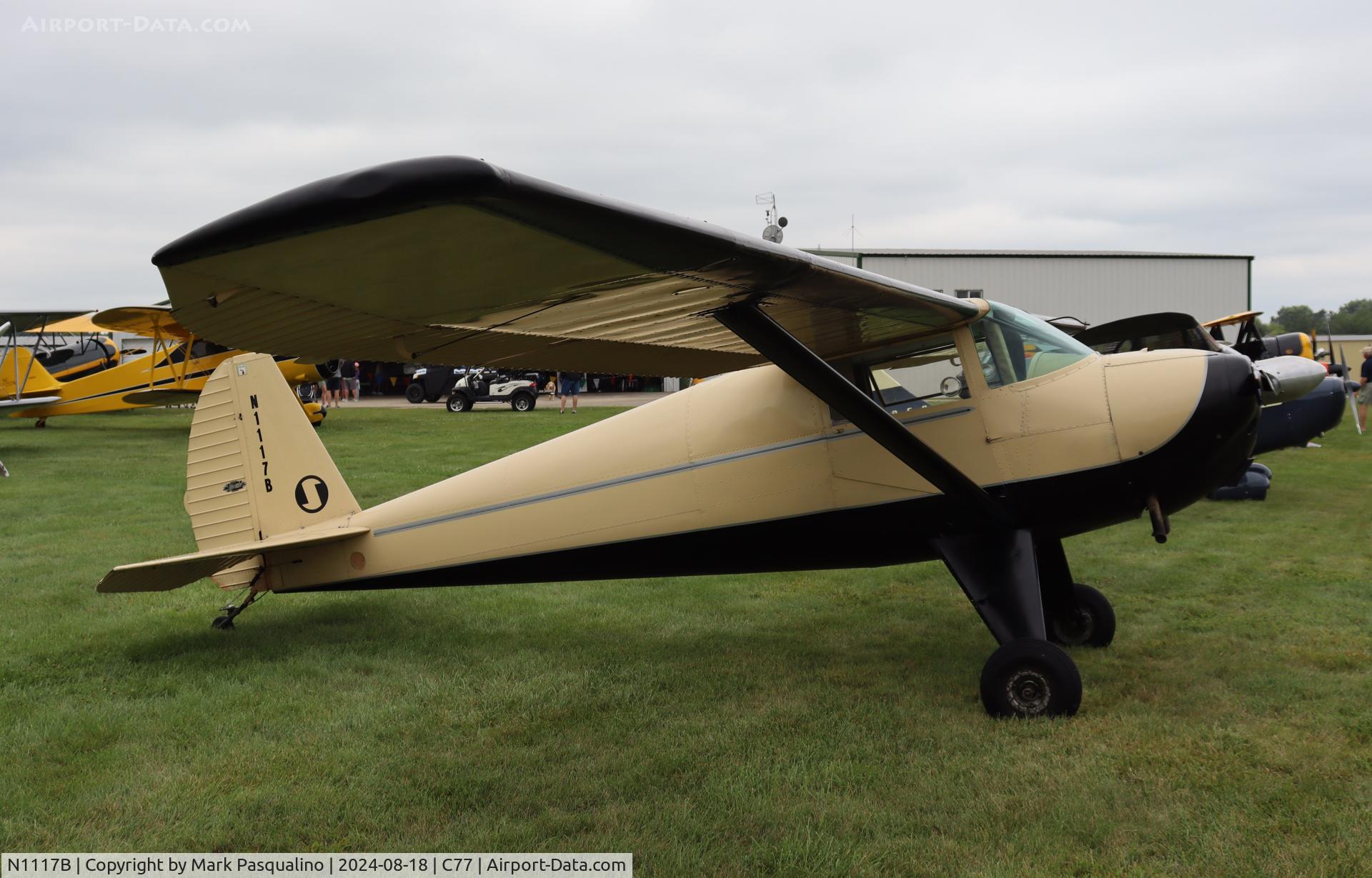 N1117B, 1947 Luscombe 8A C/N 5744, Luscombe 8A