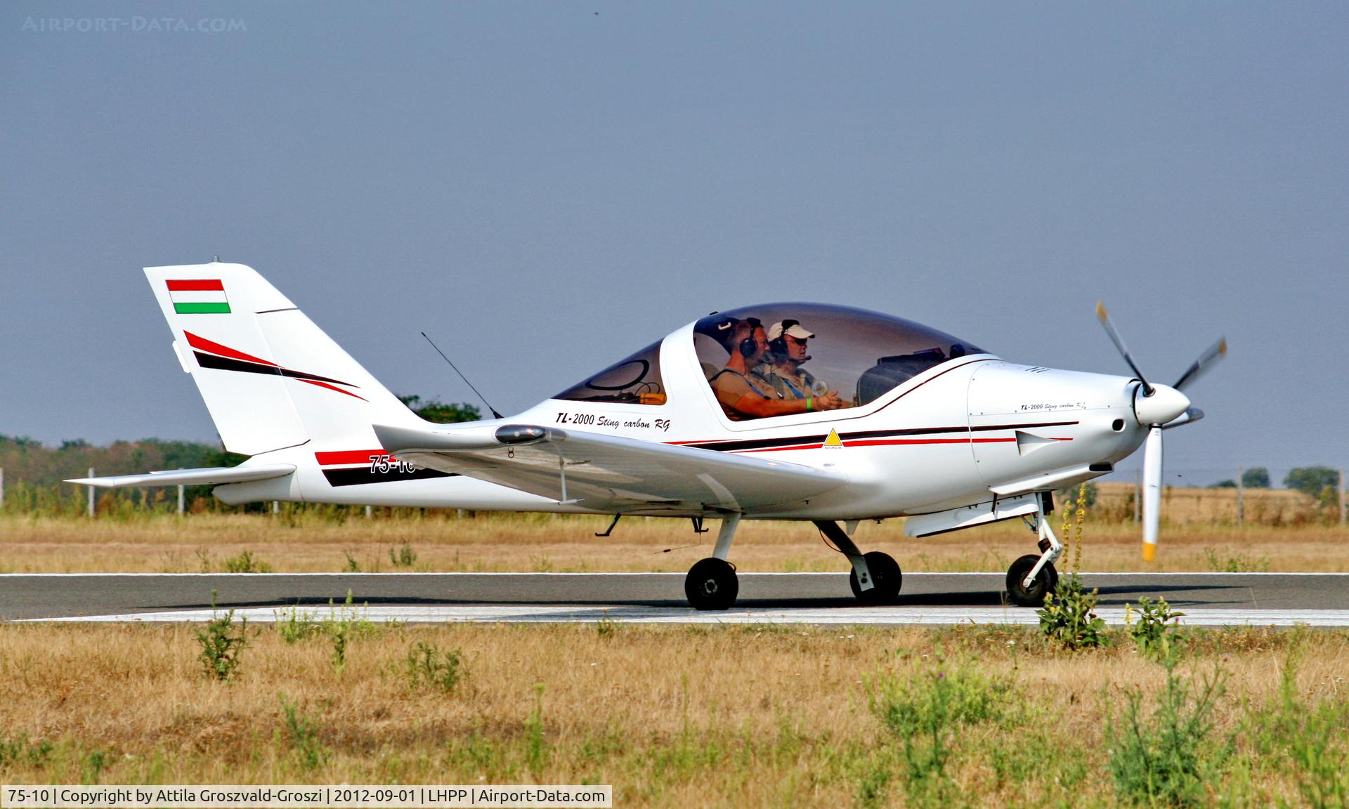 75-10, TL Ultralight TL-2000 Sting Carbon RG C/N 06ST155, LHPP - Pécs-Pogány Airport, Hungary