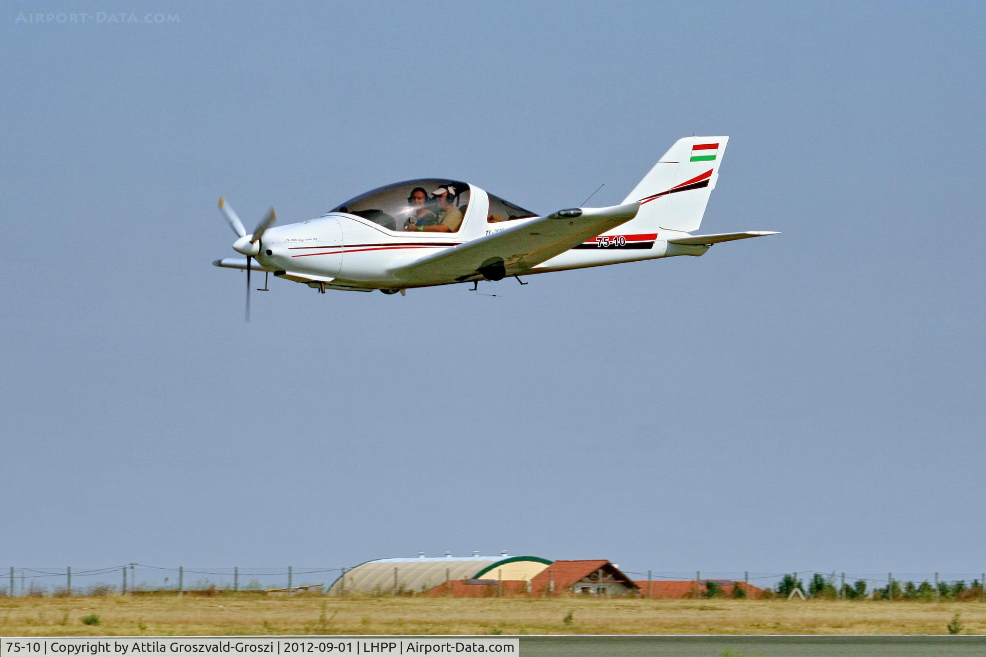 75-10, TL Ultralight TL-2000 Sting Carbon RG C/N 06ST155, LHPP - Pécs-Pogány Airport, Hungary