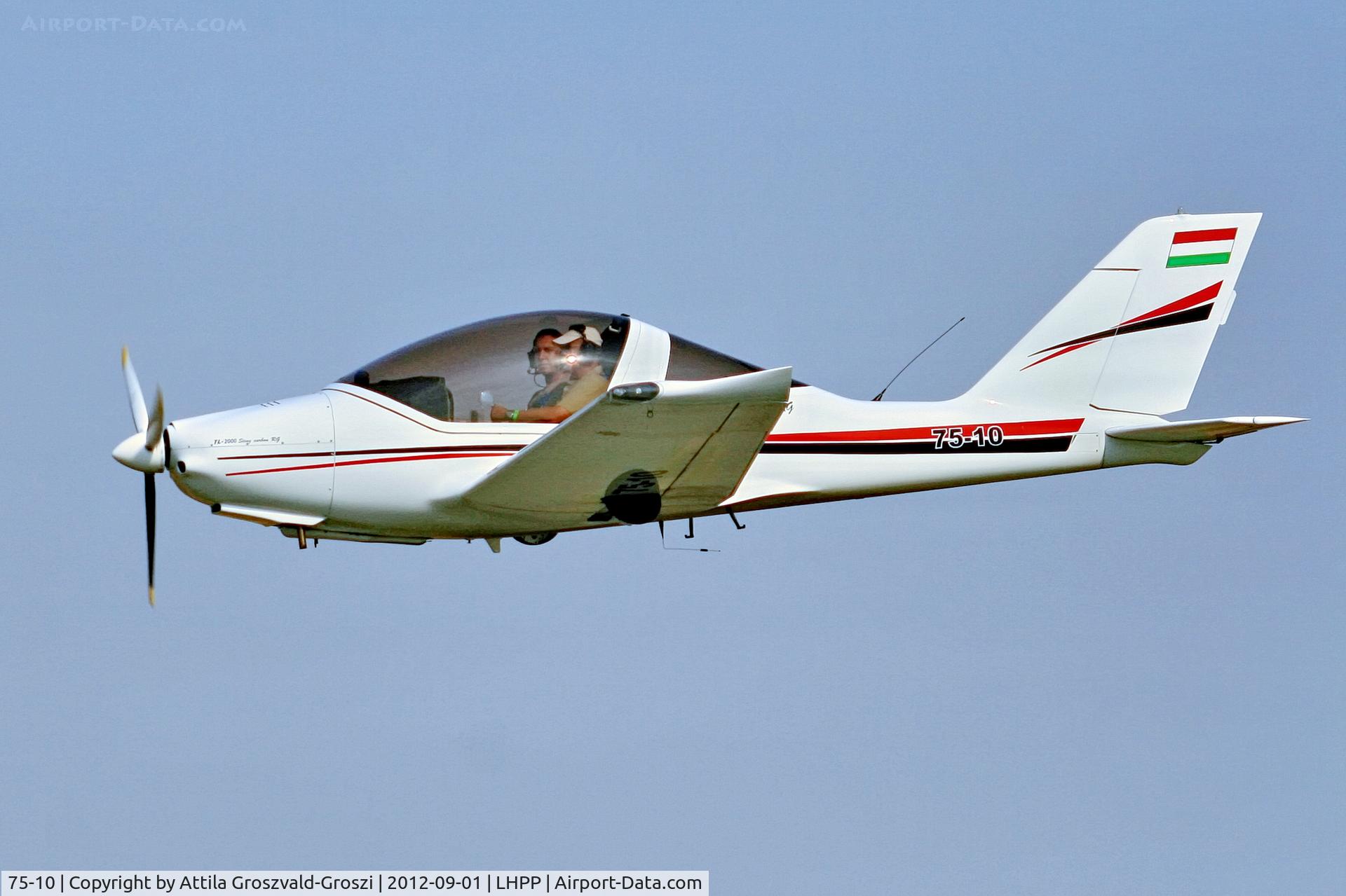 75-10, TL Ultralight TL-2000 Sting Carbon RG C/N 06ST155, LHPP - Pécs-Pogány Airport, Hungary