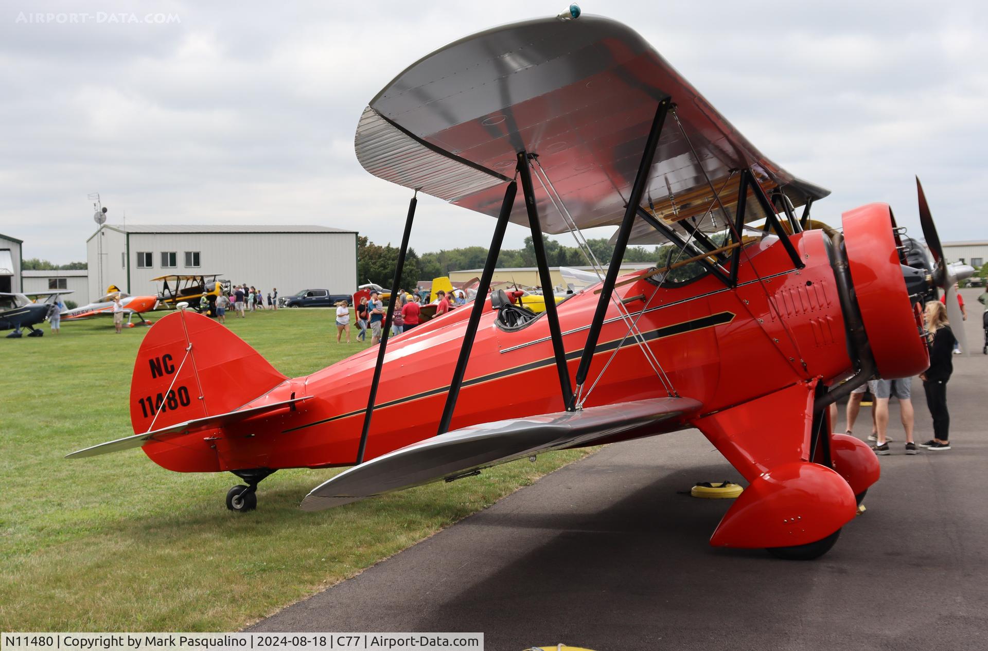 N11480, Waco QCF-2 C/N 3556, Waco QCF-2