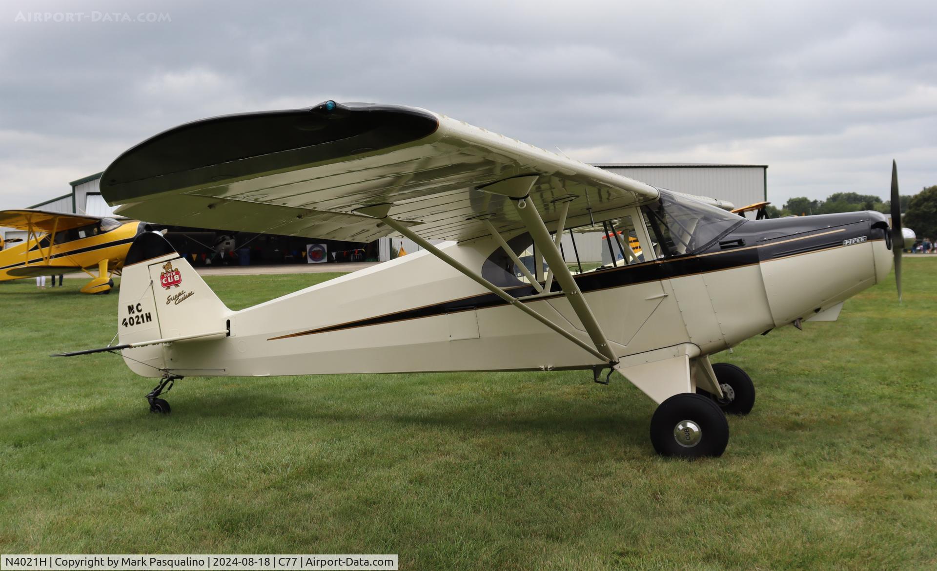 N4021H, 1947 Piper PA-12 Super Cruiser C/N 12-3448, Piper PA-12