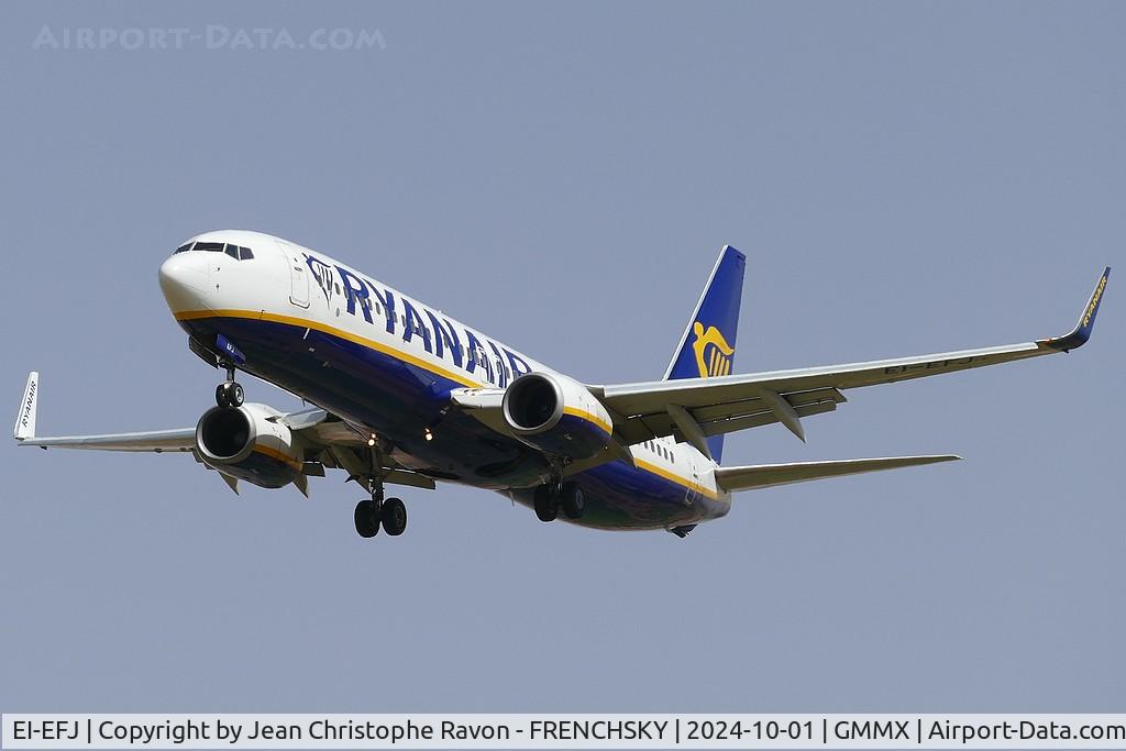EI-EFJ, 2009 Boeing 737-8AS C/N 37536, Malaga (AGP)	Marrakesh (RAK)	FR3909