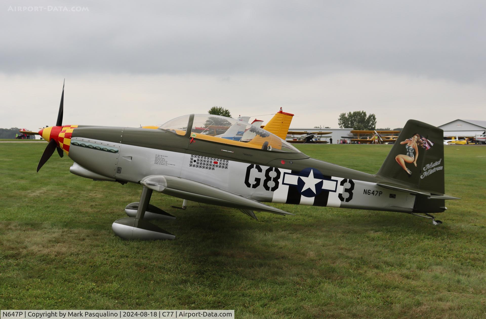 N647P, 2014 Vans RV-8 C/N 81937, Vans RV-8