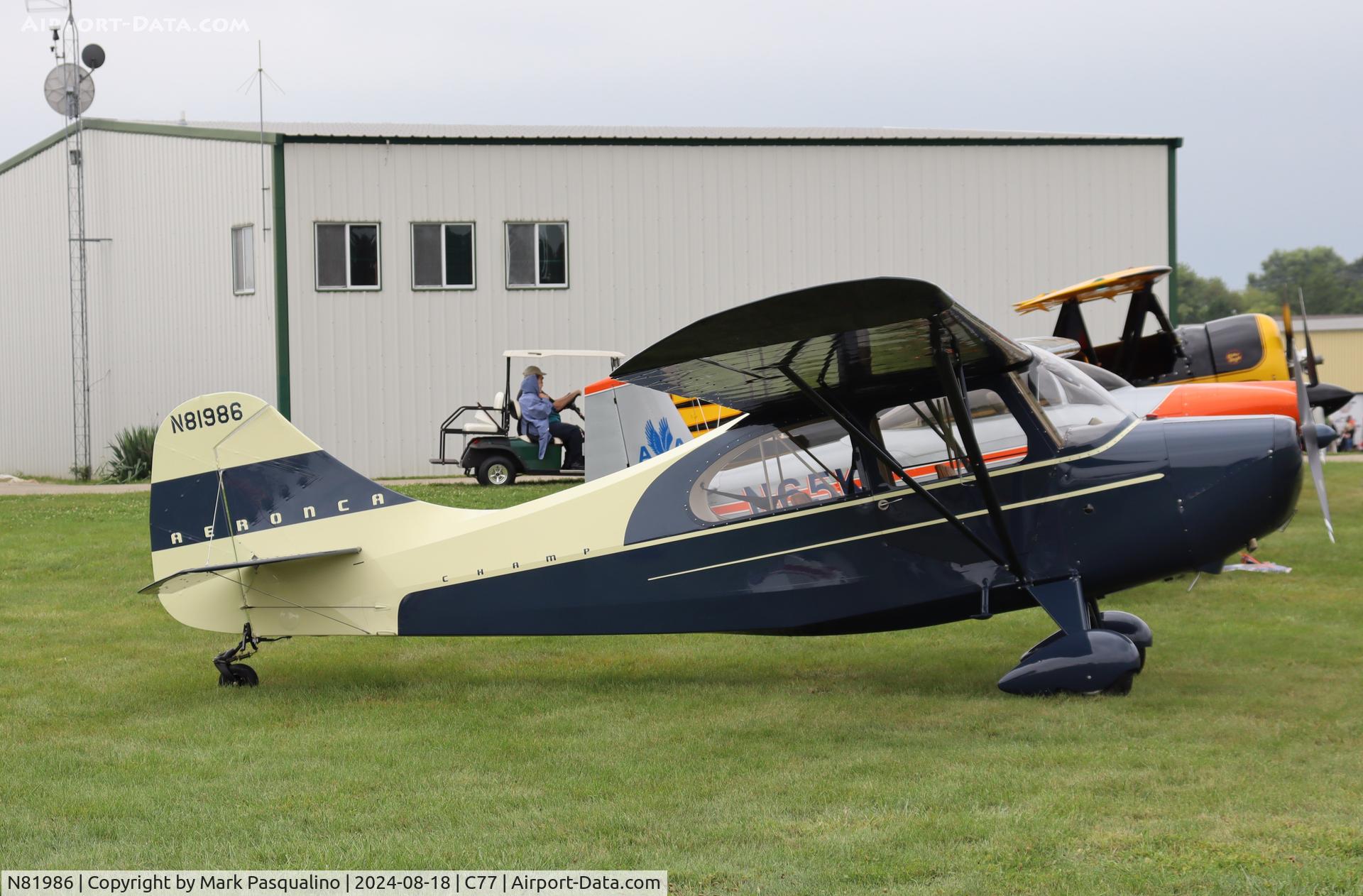 N81986, 1946 Aeronca 7AC Champion C/N 7AC-611, Aeronca 7AC