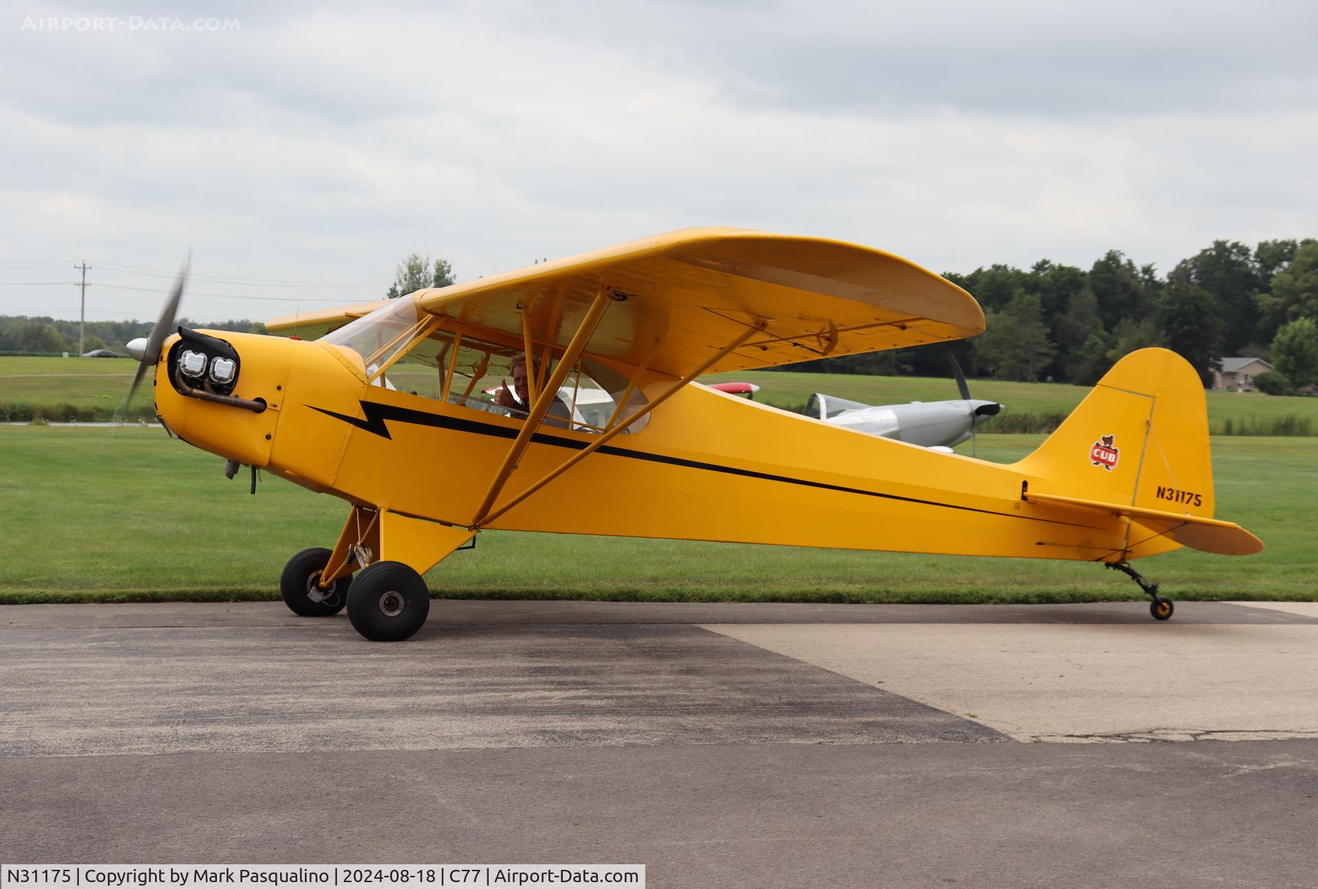 N31175, 1940 Piper J3F-65 C/N 5383, Piper J3F-65