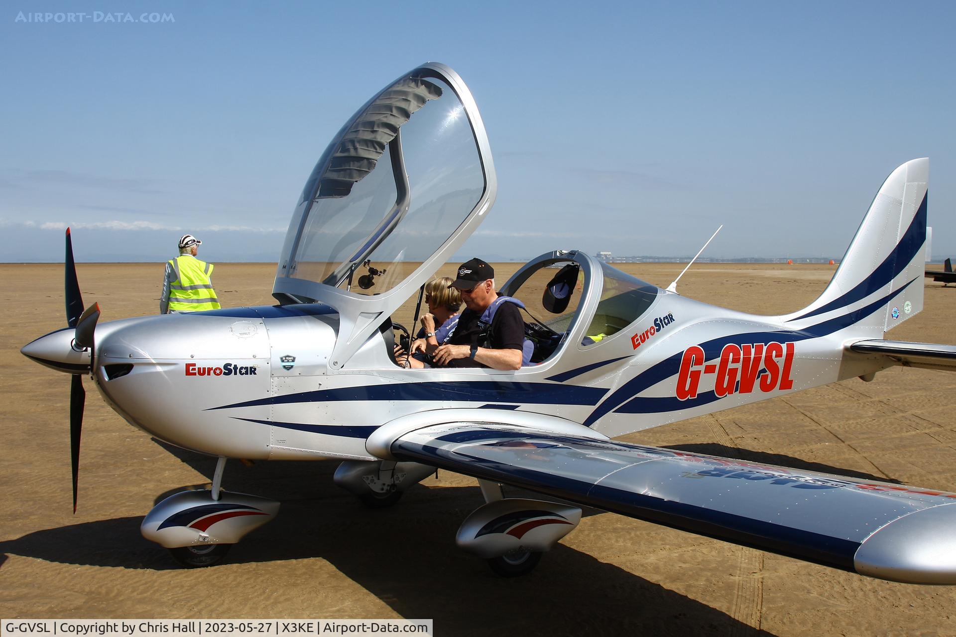 G-GVSL, 2014 Evektor-Aerotechnik EV-97 Eurostar SL C/N LAA 315B-15288, Lancashire Landing 2023