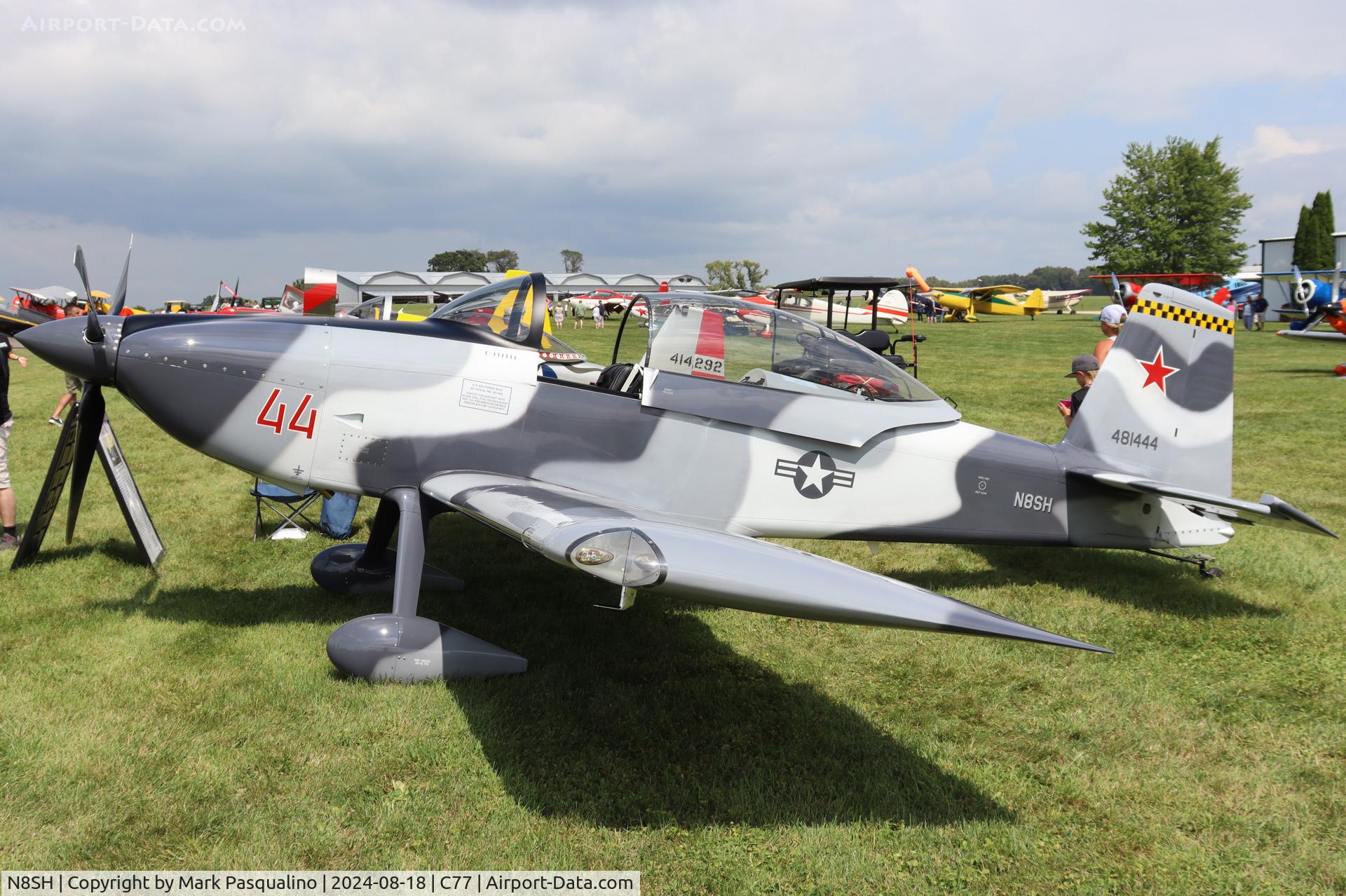 N8SH, 2024 Vans RV-8 C/N 81444, Vans RV-8