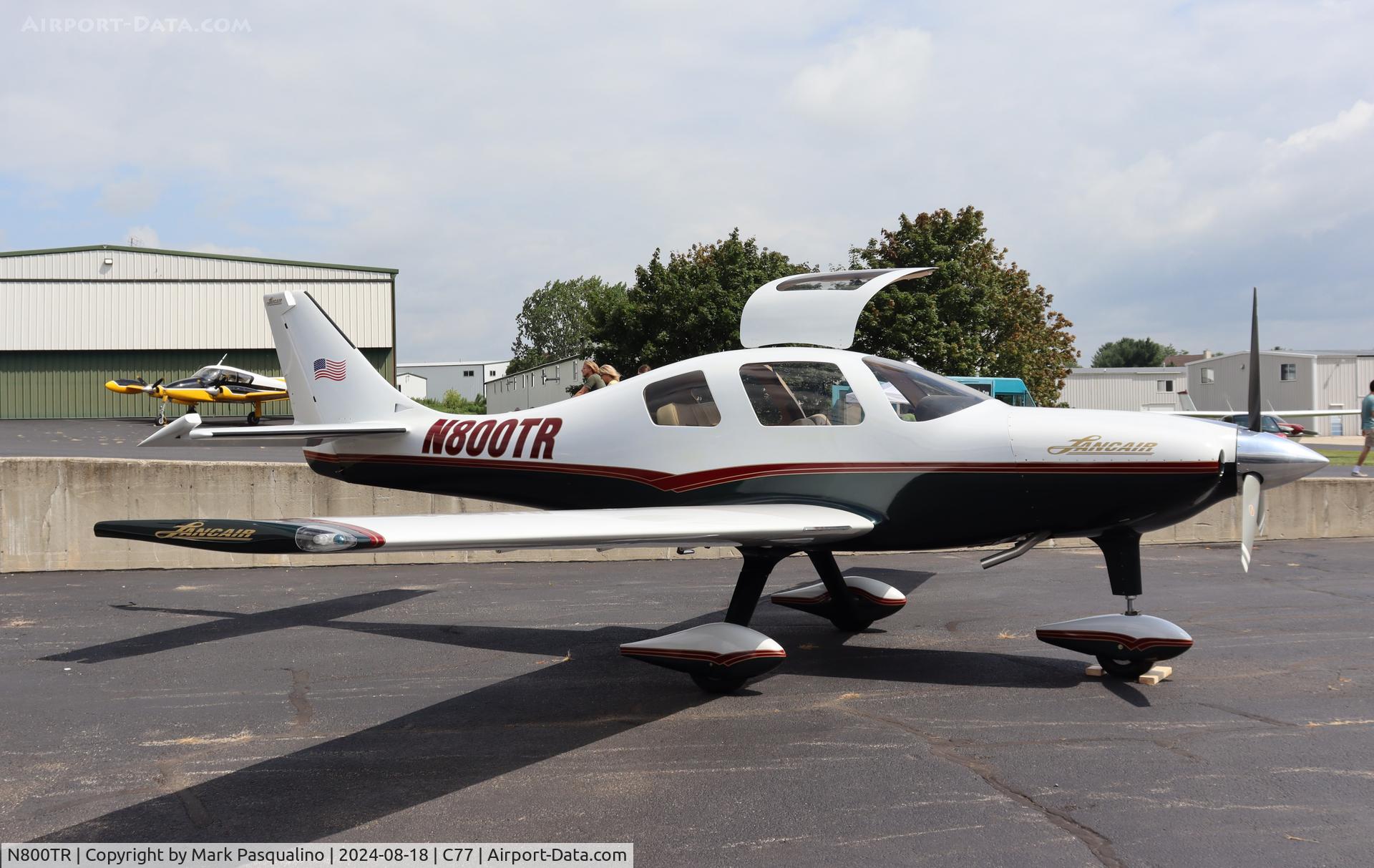 N800TR, 2000 Lancair ES C/N ES-085, Lancair ES