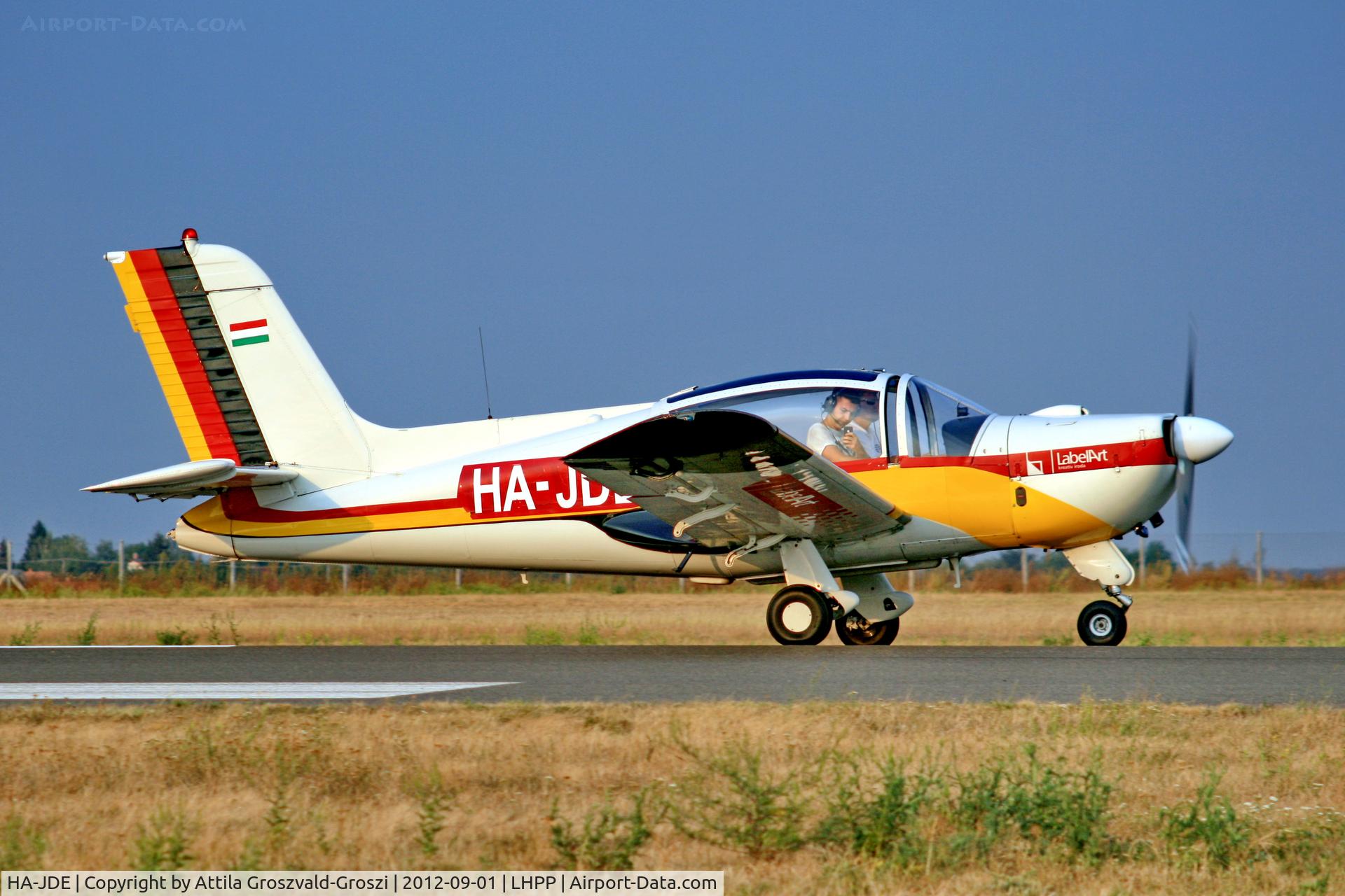 HA-JDE, Socata MS-893A Rallye Commodore 180 C/N 10800, LHPP - Pécs-Pogány Airport, Hungary