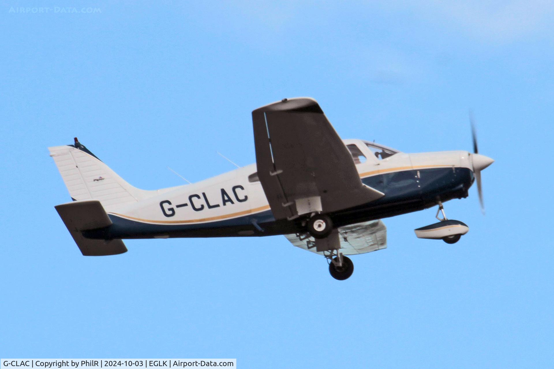 G-CLAC, 1981 Piper PA-28-161 Cherokee Warrior II C/N 28-8116241, G-CLAC 1981 Piper PA-28-161 Cherokee Warrior ll Blackbushe