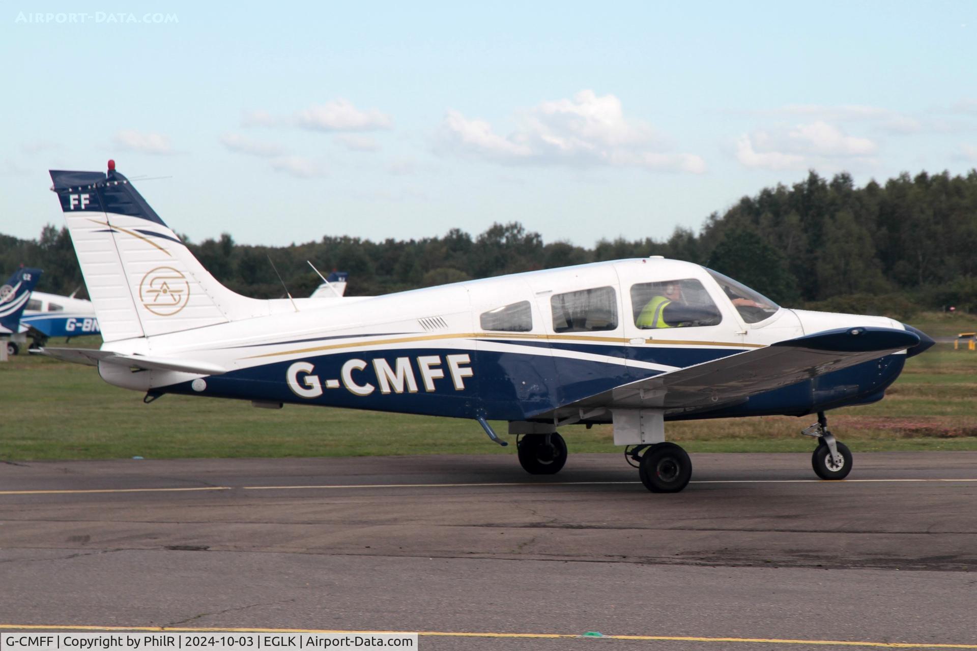 G-CMFF, 1979 Piper PA-28-161 Cherokee Warrior II C/N 28-7916269, G-CMFF 1979 Piper PA-28-161 Cherokee Warrior ll Blackbushe
