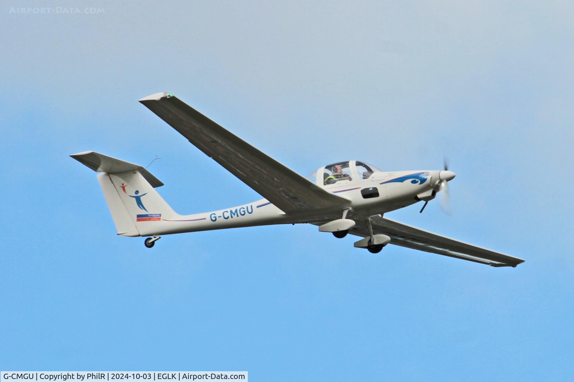G-CMGU, Grob G-109B Vigilant T1 C/N 6525, G-CMGU 1990 Grob G109B Blackbushe 03.10.24 (2)