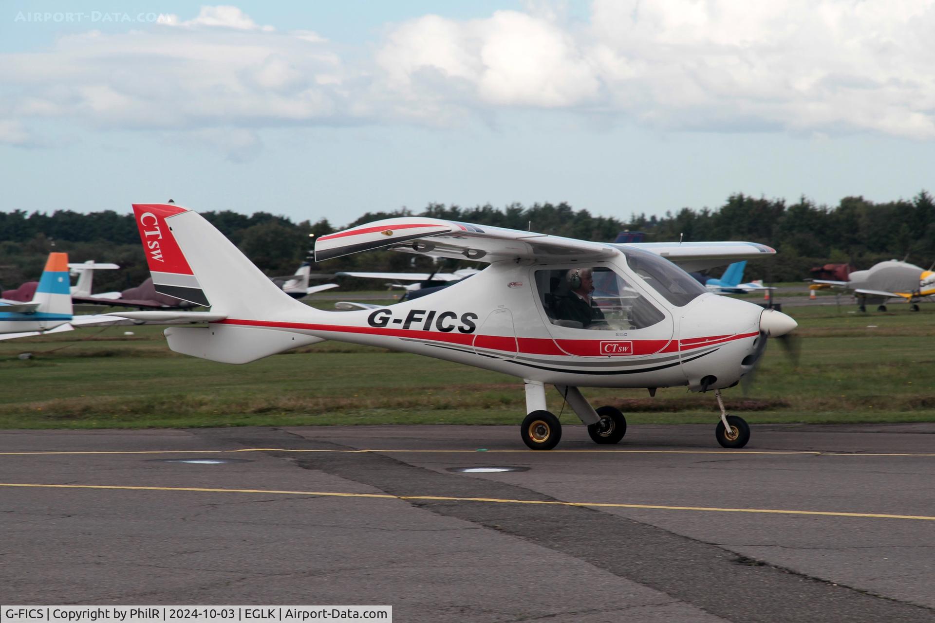 G-FICS, 2007 Flight Design CTSW C/N 8348, G-FICS 2007 Flight Design CTSW Blackbushe