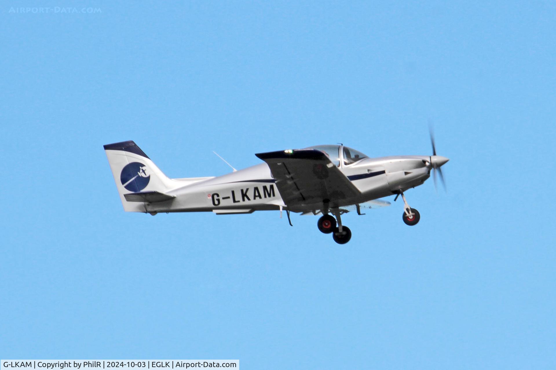 G-LKAM, 2019 Sonaca S200 C/N 009, G-LKAM 2019 Sonaca Aircraft SA  S200 Blackbushe 03.10.24 (4)