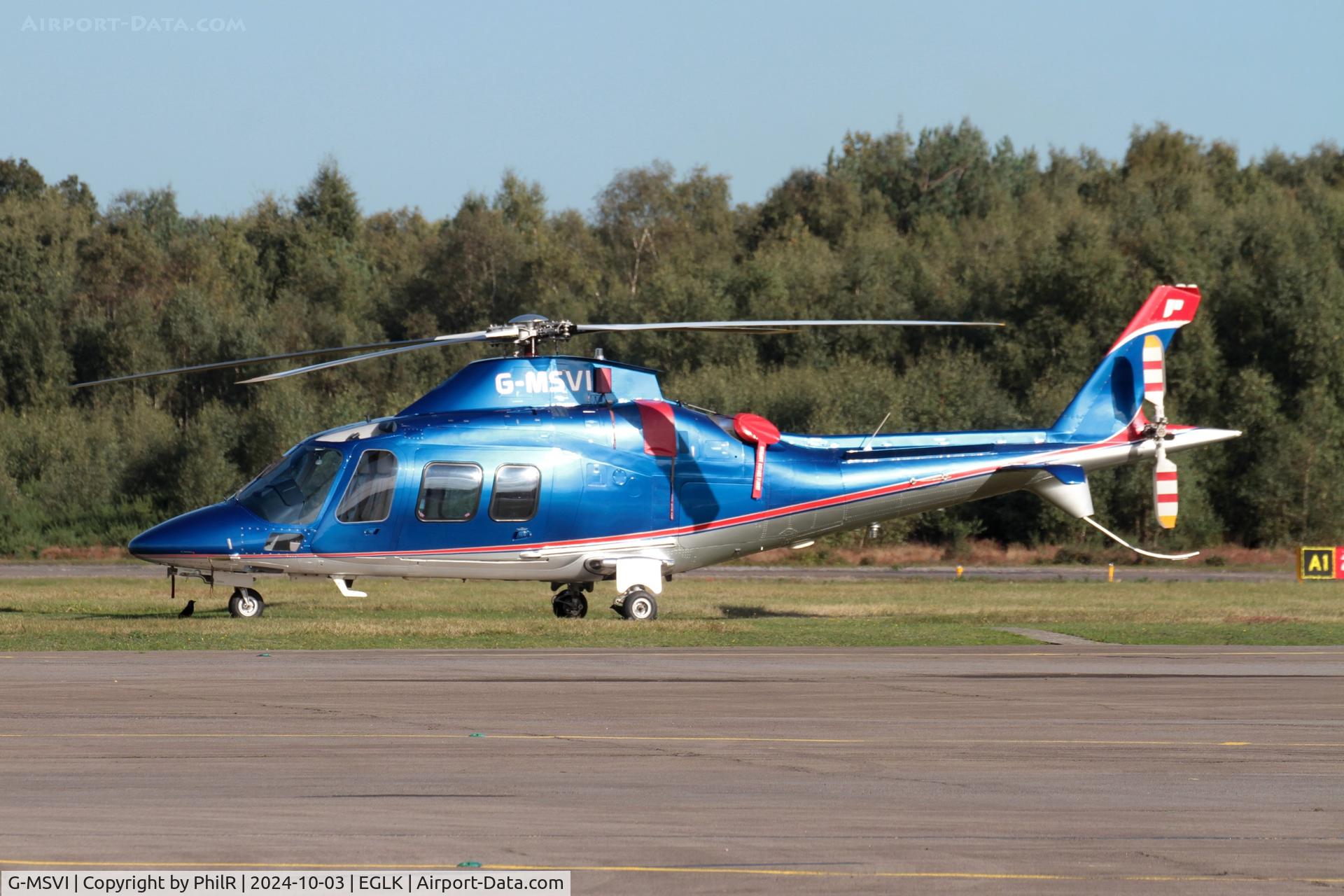 G-MSVI, 2006 Agusta A-109S Grand C/N 22028, G-MSVI 2006 Agusta A109S Grand Blackbushe