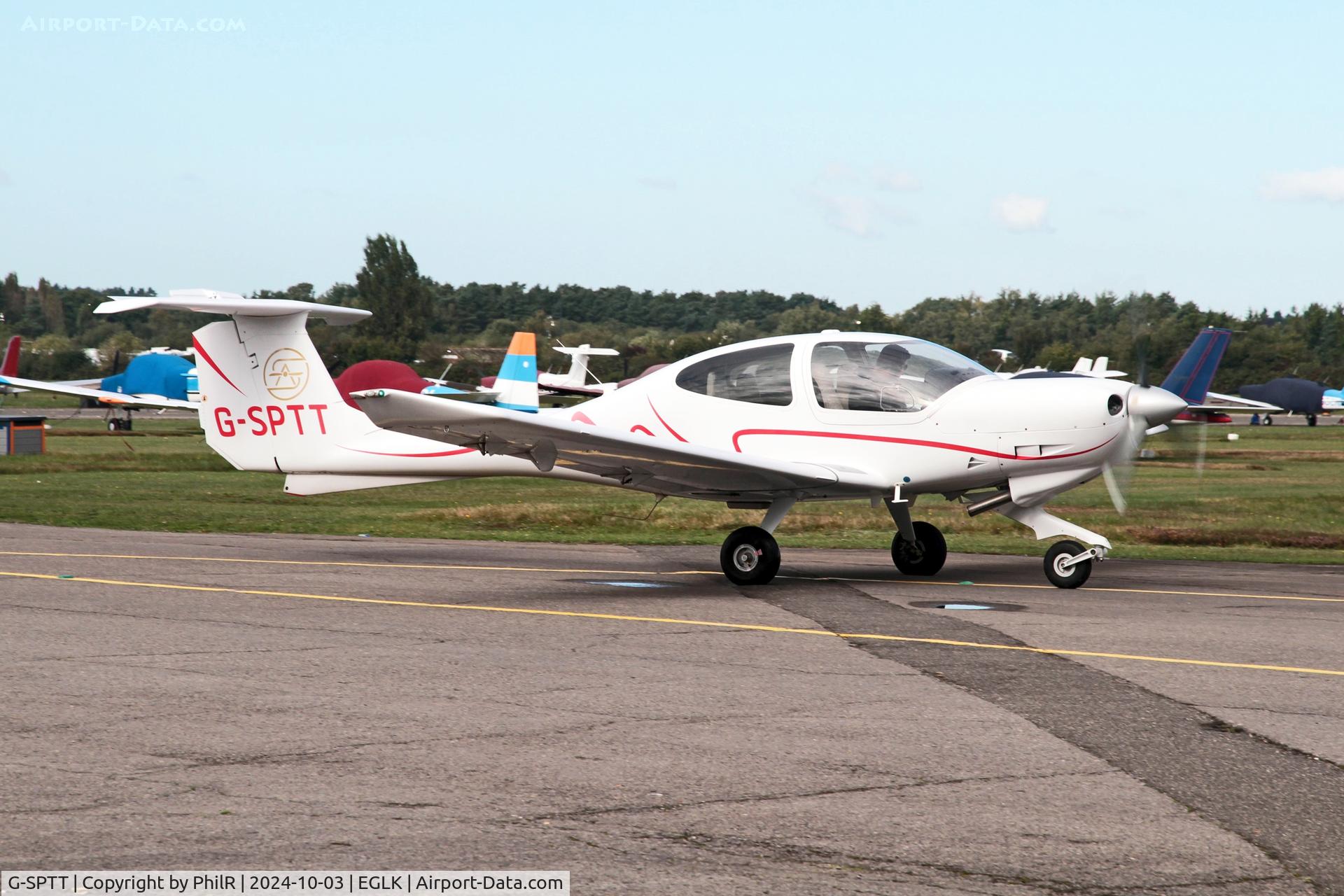 G-SPTT, 2006 Diamond DA-40D Diamond Star C/N D4.249, G-SPTT 2006 Diamond Aircraft DA 40 D Diamond Star Blackbushe