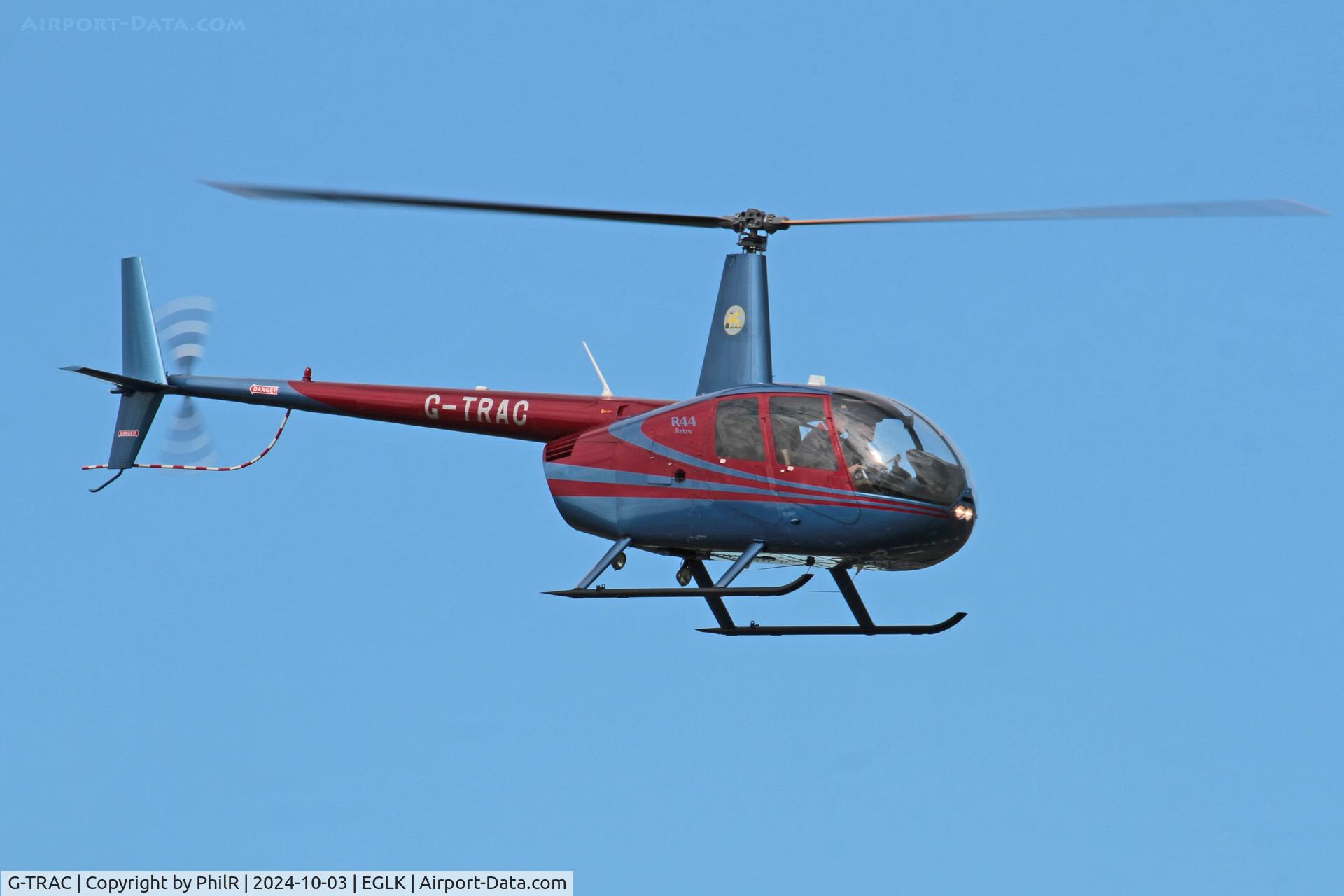G-TRAC, 1999 Robinson R44 Astro C/N 0598, G-TRAC 1999 Robinson R44 Astro Blackbushe