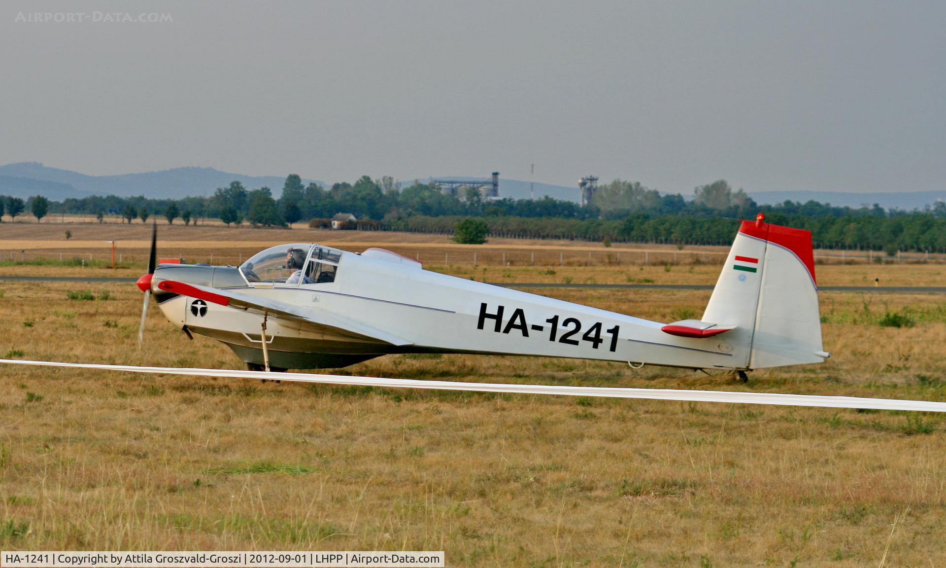 HA-1241, Scheibe SF-25B Falke C/N 46197, LHPP - Pécs-Pogány Airport, Hungary
