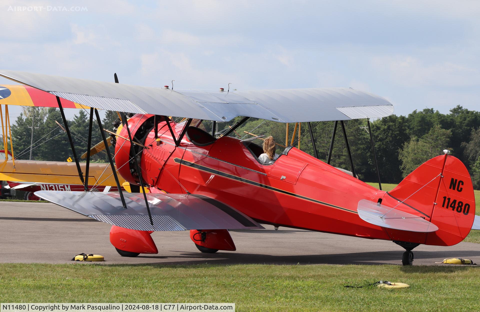 N11480, Waco QCF-2 C/N 3556, Waco QCF-2