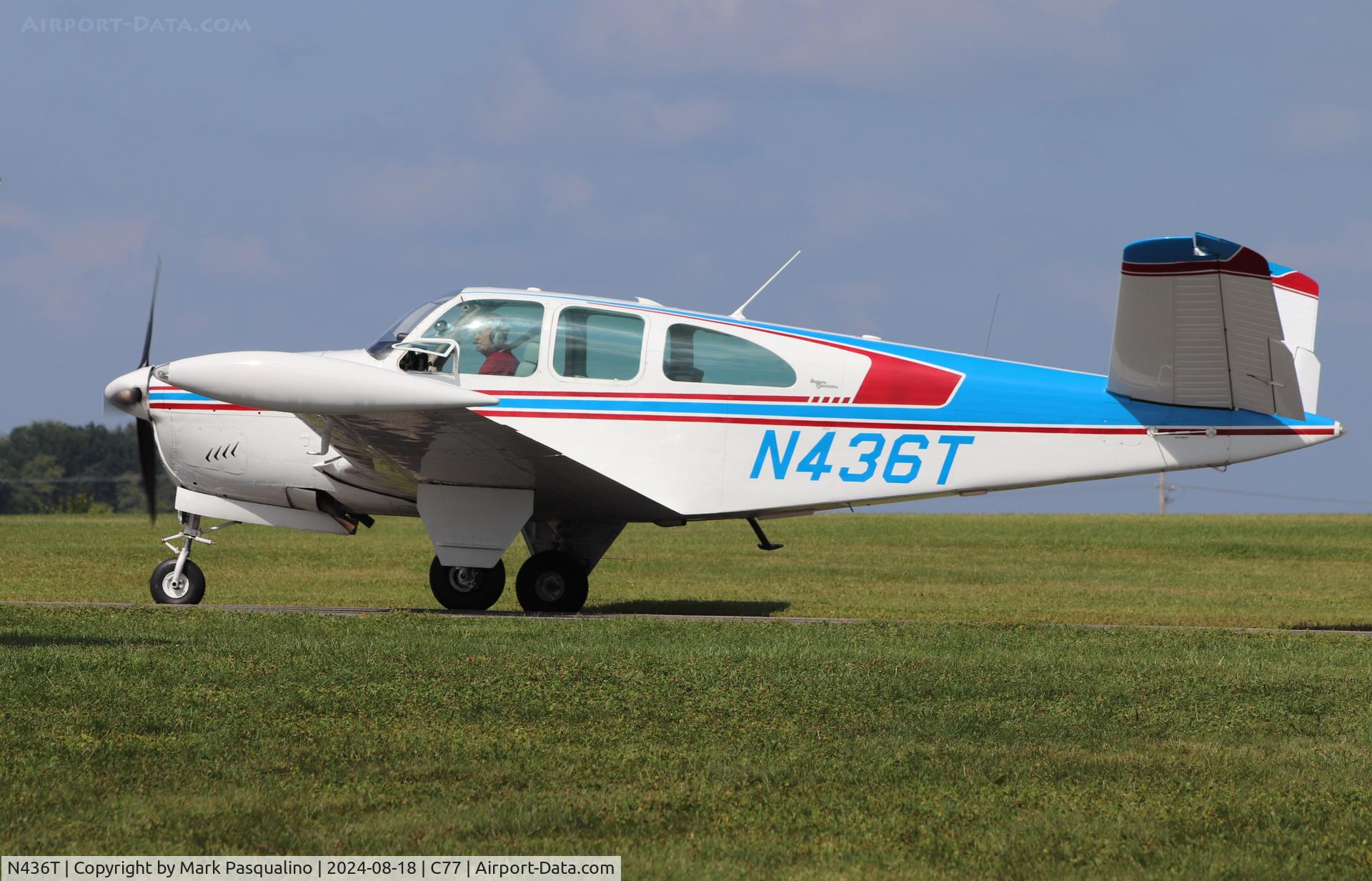 N436T, 1963 Beech P35 Bonanza C/N D-7240, Beech P35