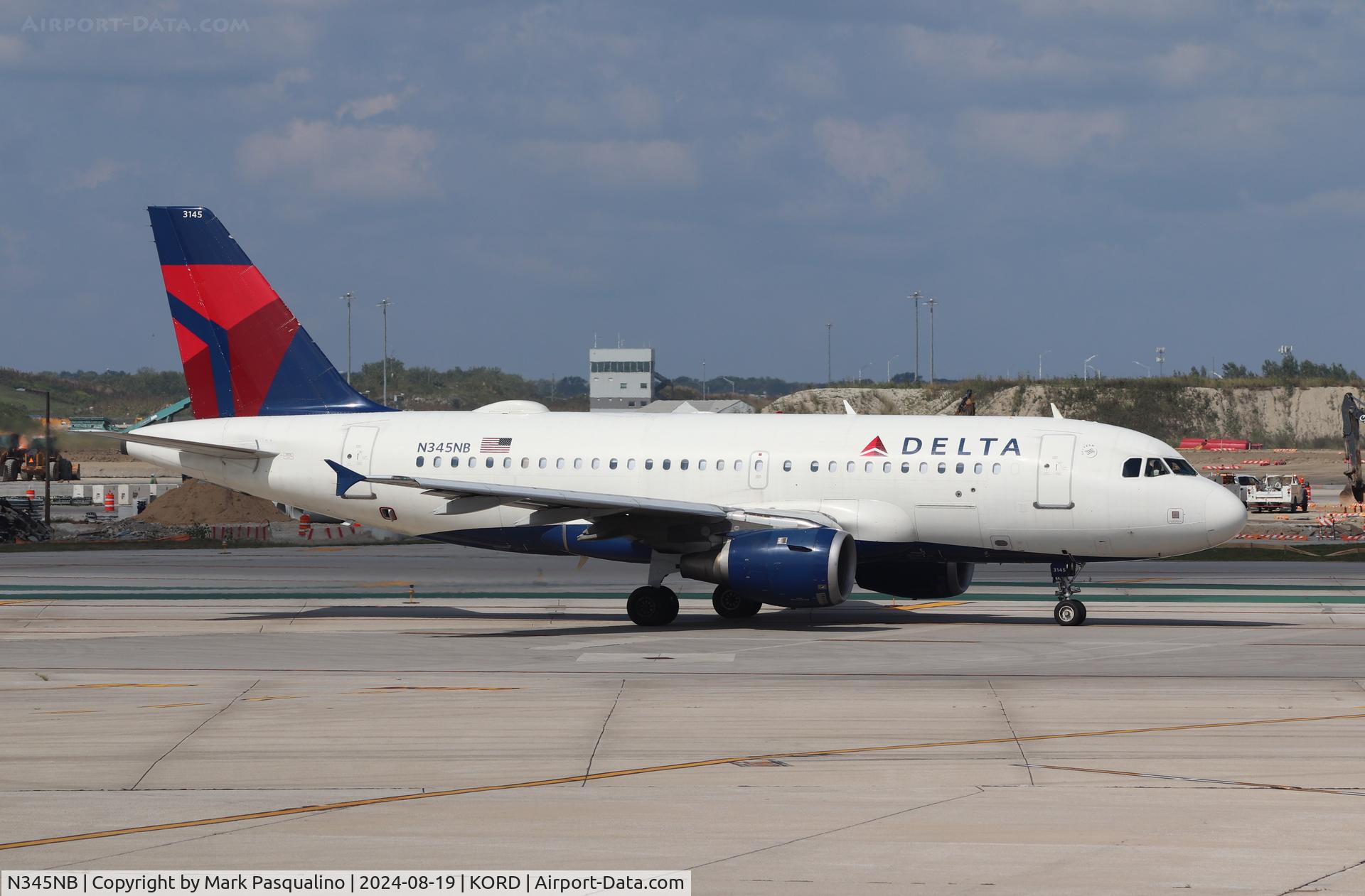 N345NB, 2002 Airbus A319-114 C/N 1774, Airbus A319-114