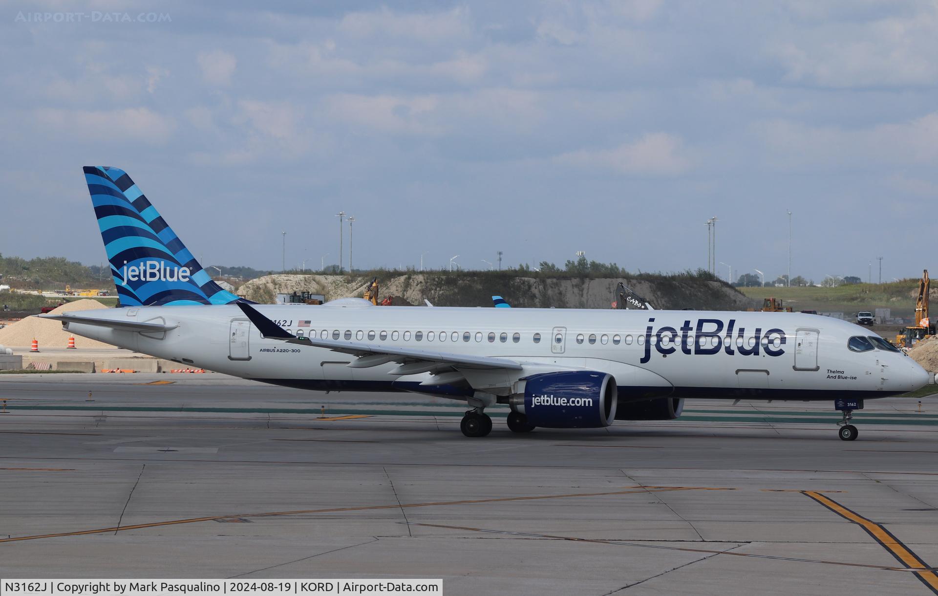 N3162J, 2024 Airbus A220-371 C/N 55265, Airbus A220-371