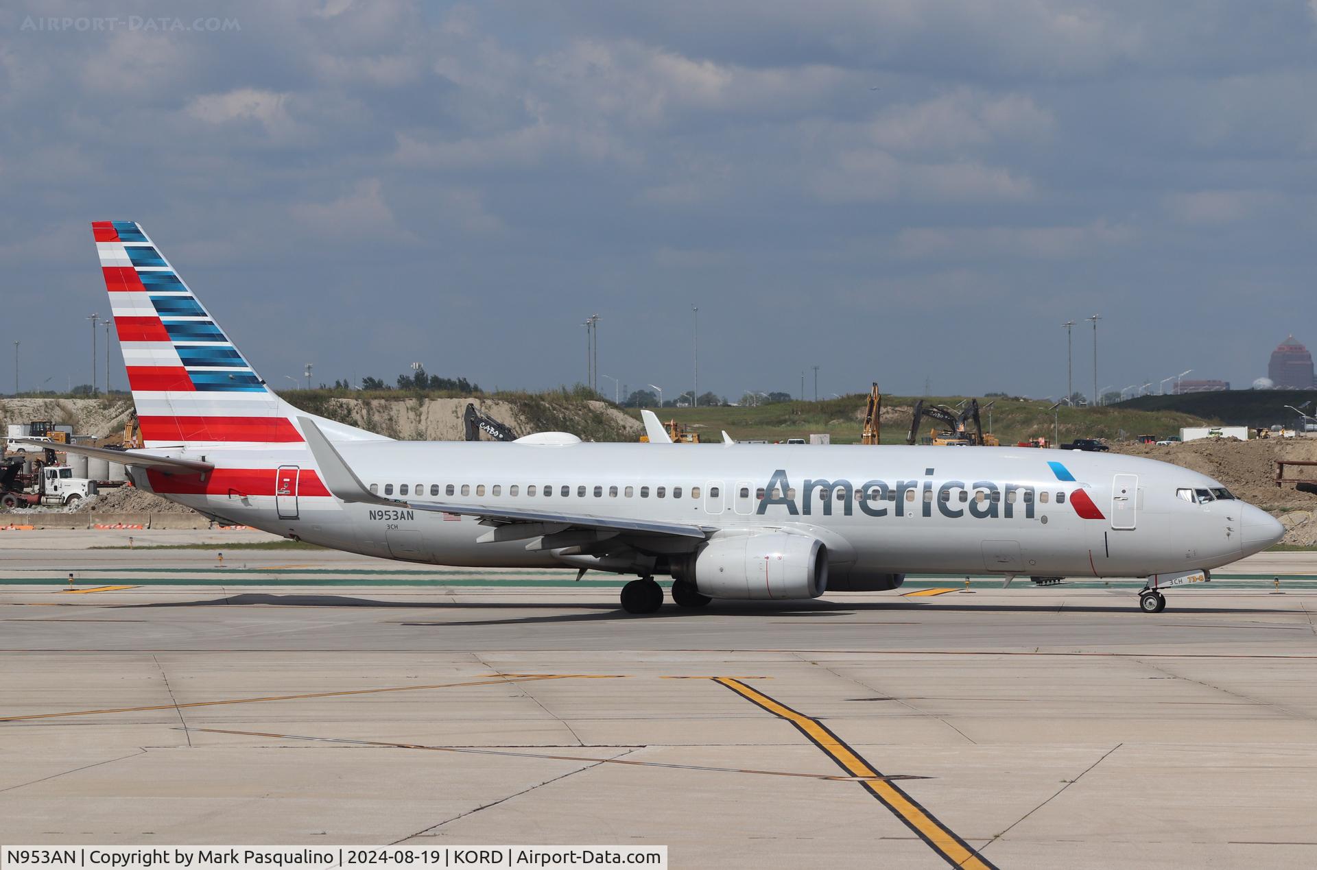 N953AN, 2001 Boeing 737-823 C/N 29539, Boeing 737-823