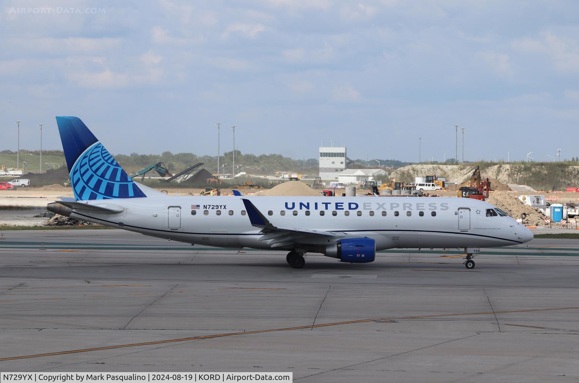 N729YX, 2015 Embraer 175LR (ERJ-170-200LR) C/N 17000512, ERJ-170-200LR