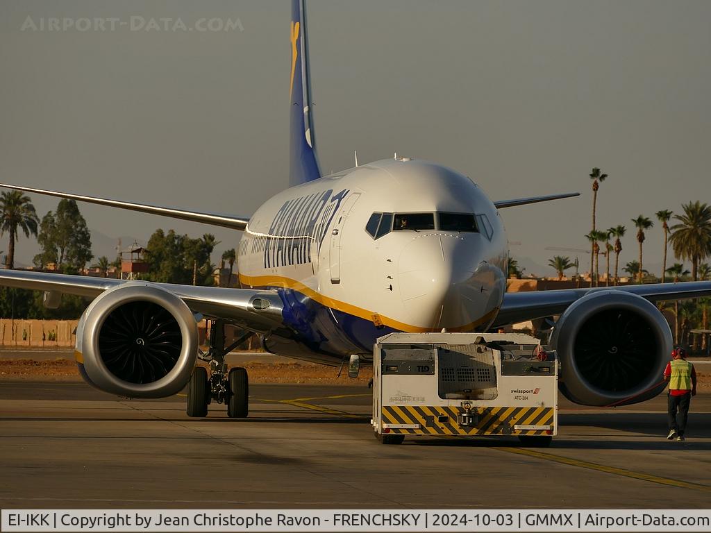 EI-IKK, 2024 Boeing 737-8200 MAX C/N 62382, Marrakesh (RAK)	Marseille (MRS)	FR8064