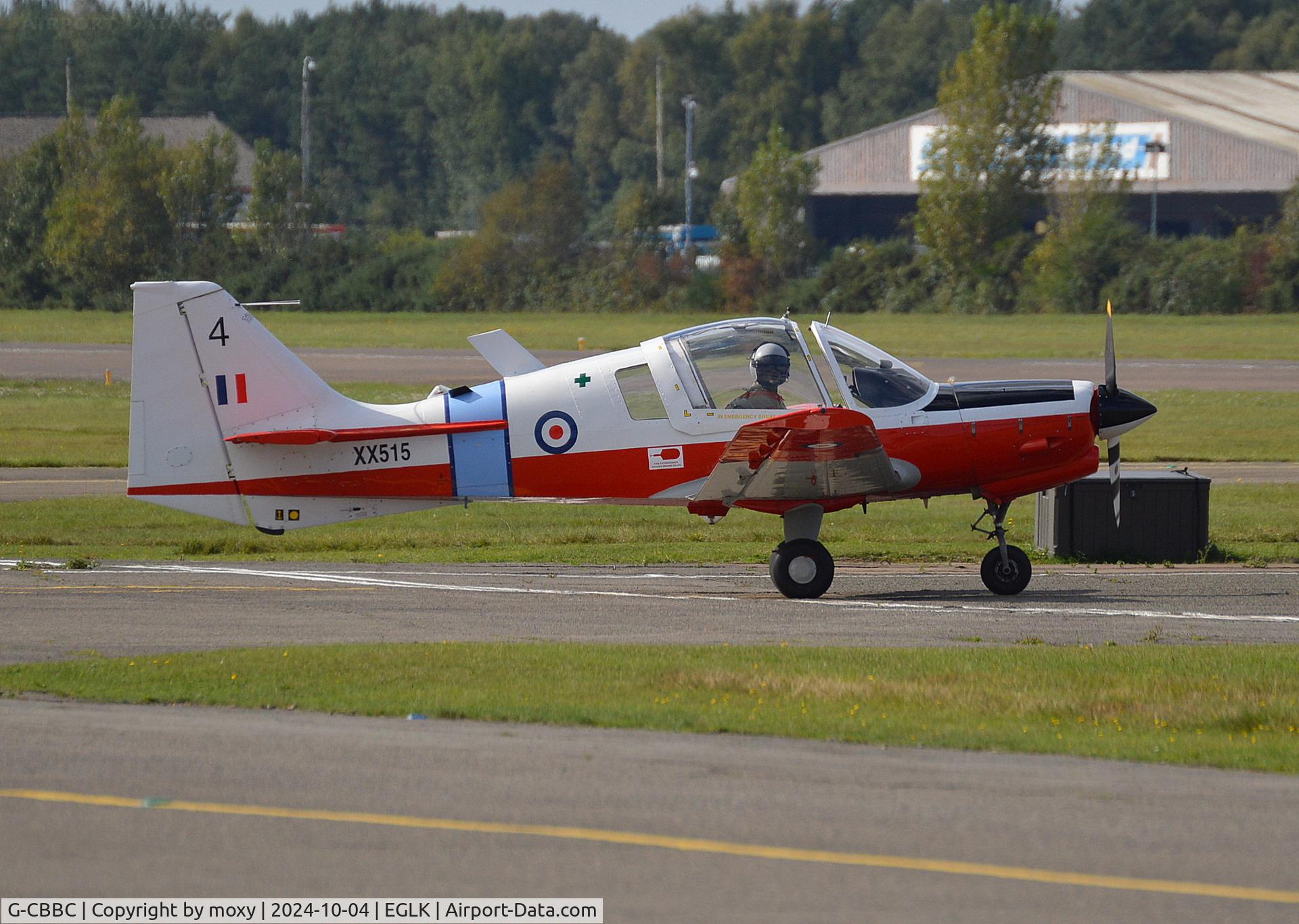 G-CBBC, 1973 Scottish Aviation Bulldog T.1 C/N BH120/201, Scottish Aviation Bulldog T.1 at Blackbushe.