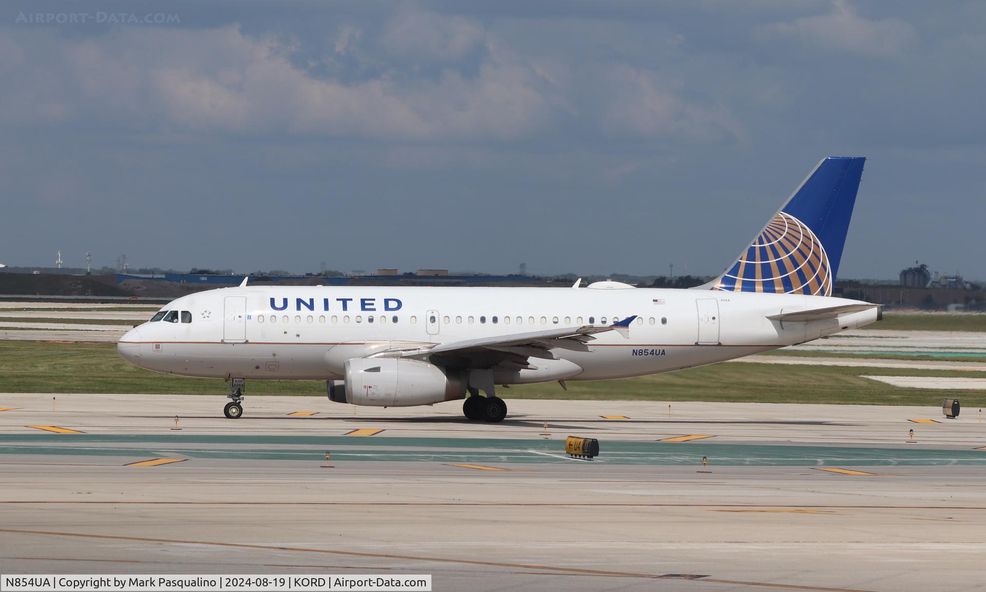 N854UA, 2002 Airbus A319-131 C/N 1731, Airbus A319-131