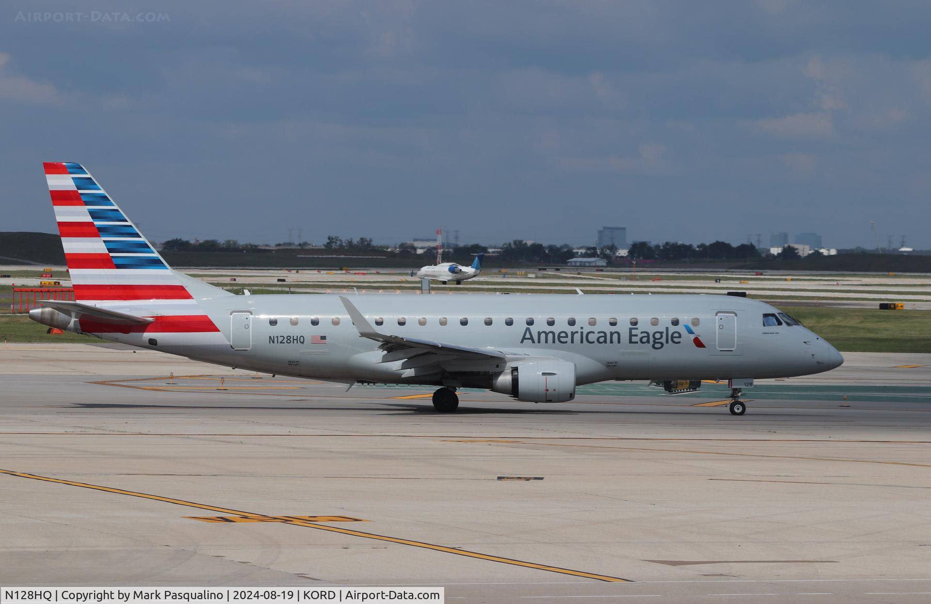 N128HQ, 2008 Embraer 175LR (ERJ-170-200LR) C/N 17000208, ERJ-170-200LR