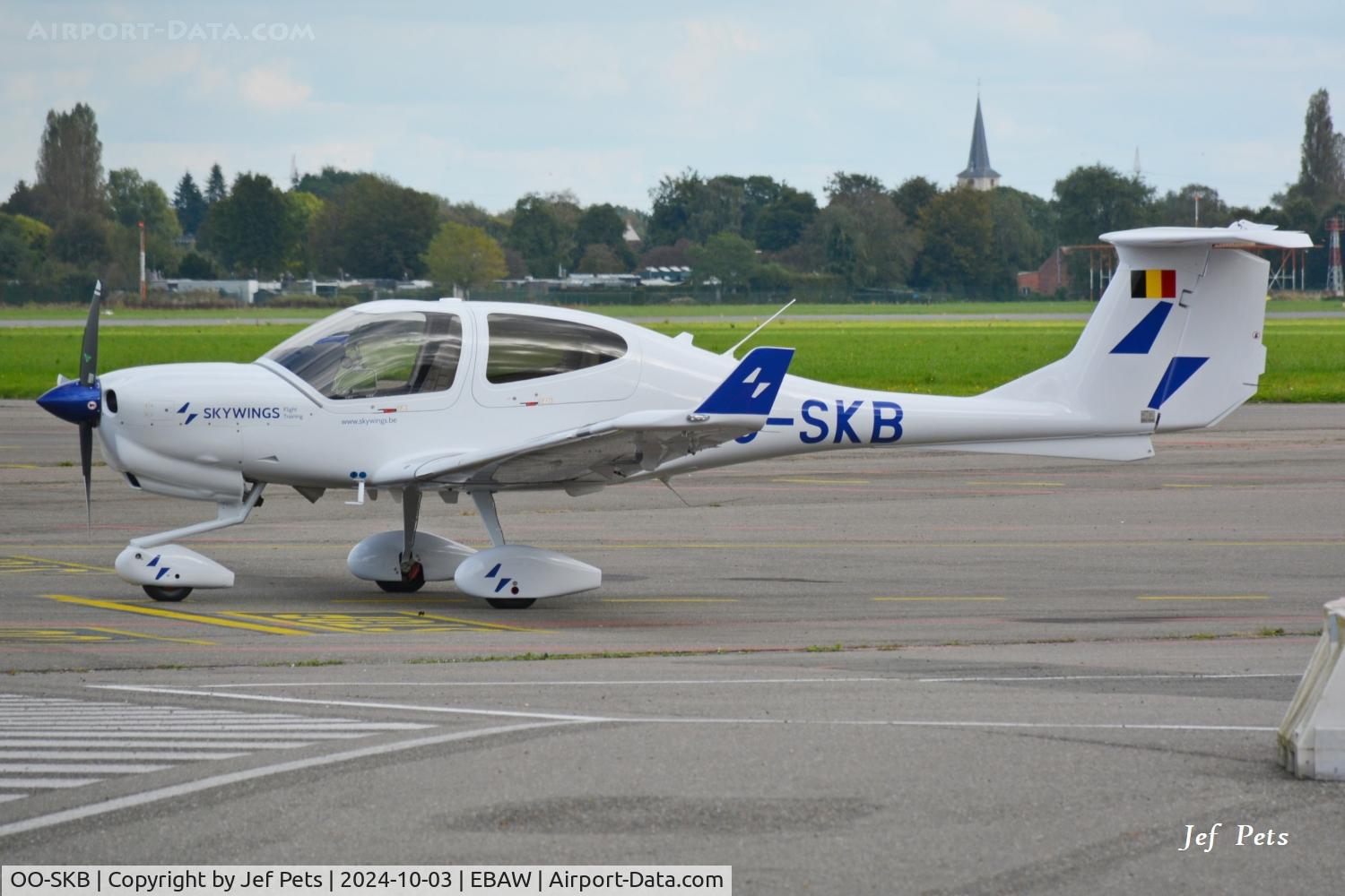 OO-SKB, 2024 Diamond DA-40NG Diamond Star Diamond Star C/N 40.N641, OO-SKB at Antwerp Airport.