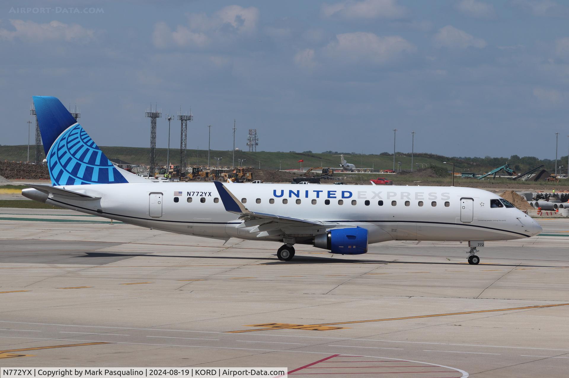 N772YX, 2024 Embraer 175LR (ERJ-170-200LR) C/N 17000971, ERJ-170-200LR