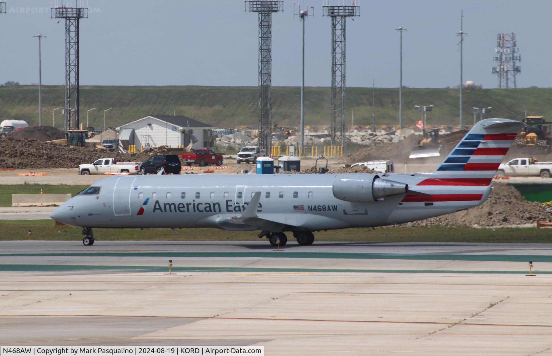 N468AW, 2004 Bombardier CRJ-200LR (CL-600-2B19) C/N 7916, CL-600-2B19
