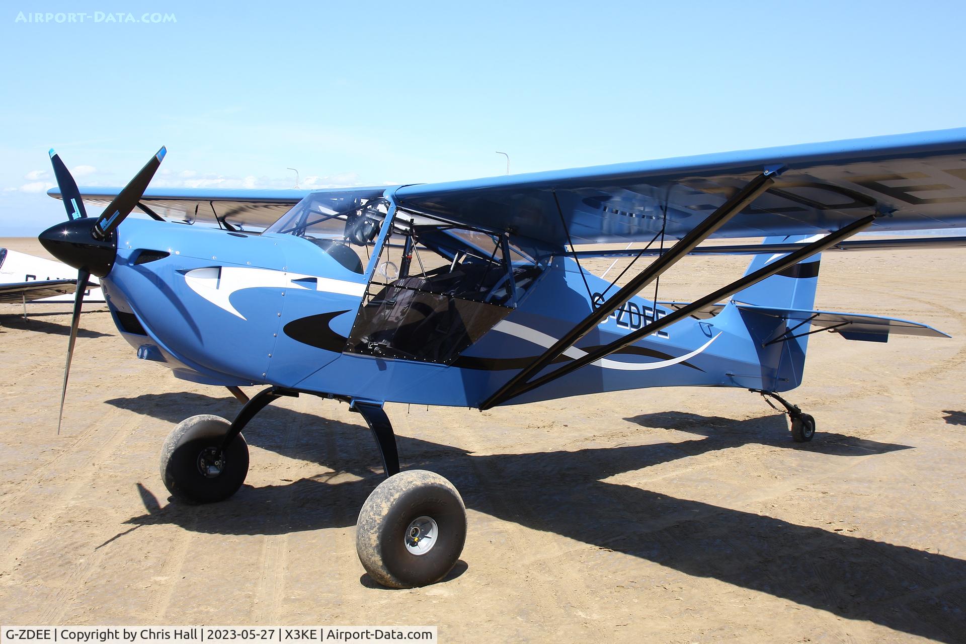 G-ZDEE, 2022 Ascent Eurofox 2K C/N 64922, Lancashire Landing 2023