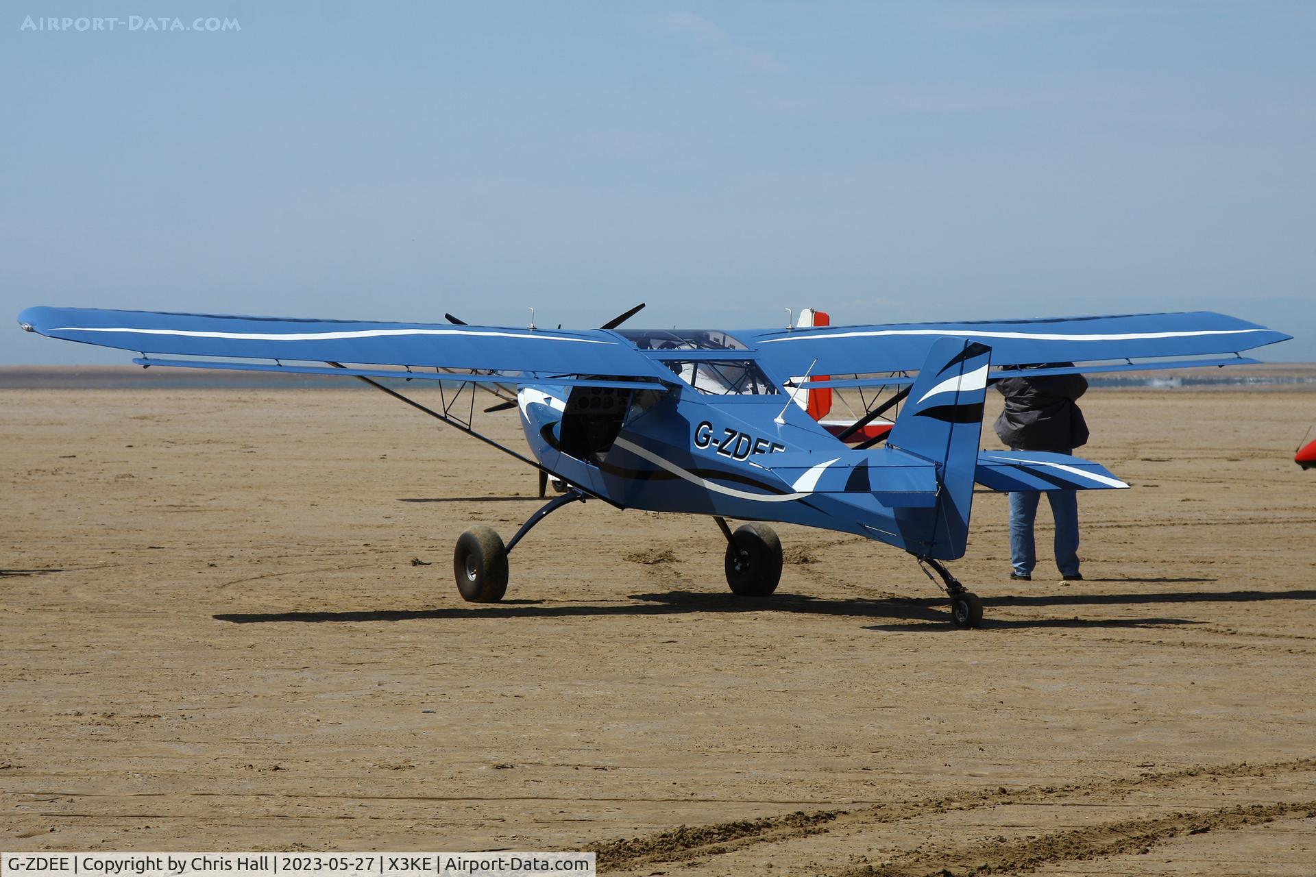 G-ZDEE, 2022 Ascent Eurofox 2K C/N 64922, Lancashire Landing 2023