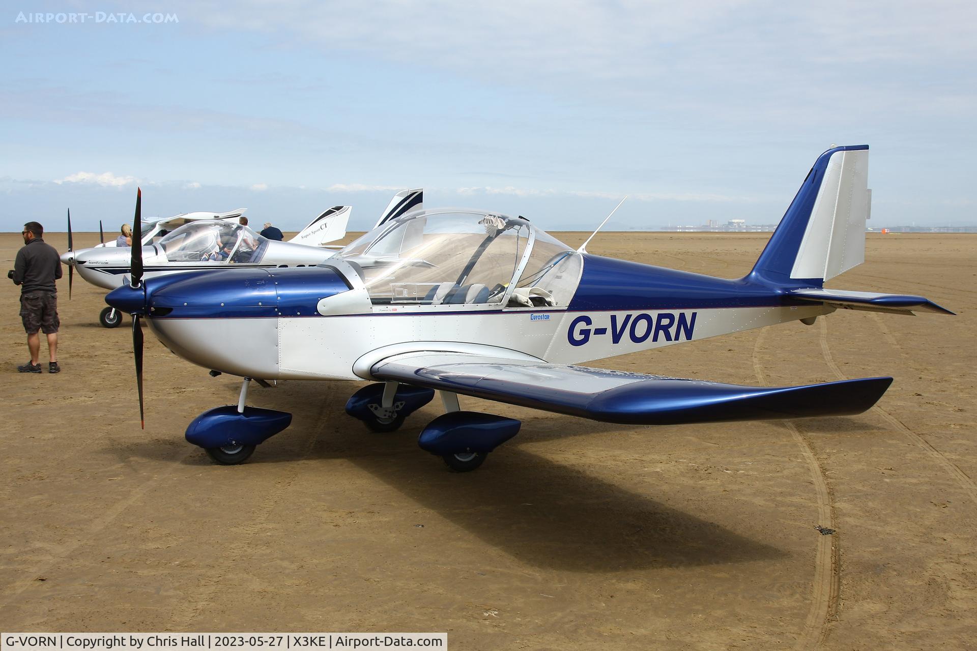 G-VORN, 2004 Aerotechnik EV-97 Eurostar C/N PFA 315-14299, Lancashire Landing 2023