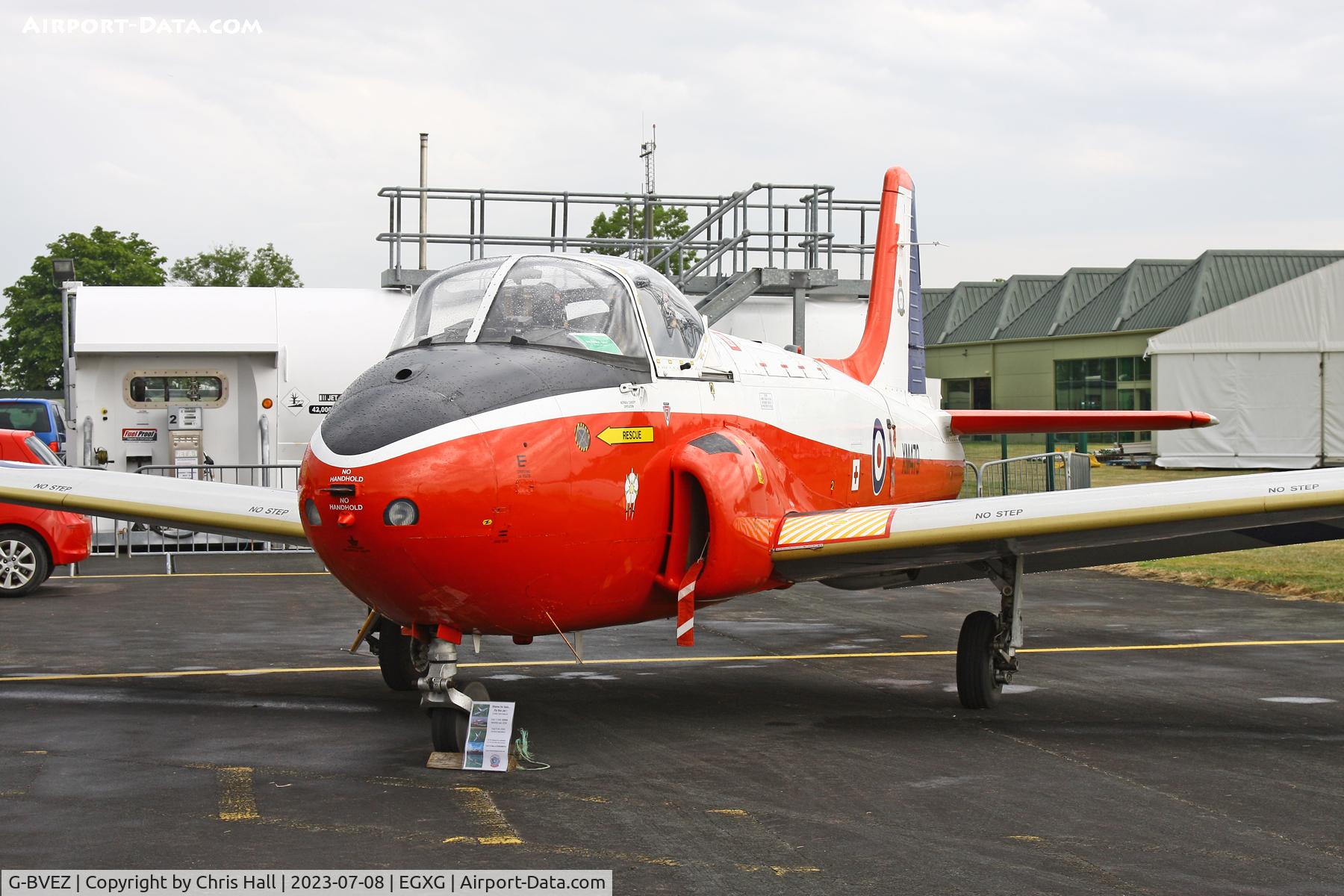 G-BVEZ, 1960 Hunting P-84 Jet Provost T.3A C/N PAC/W/9287, Leeds East Private Flyer 2023