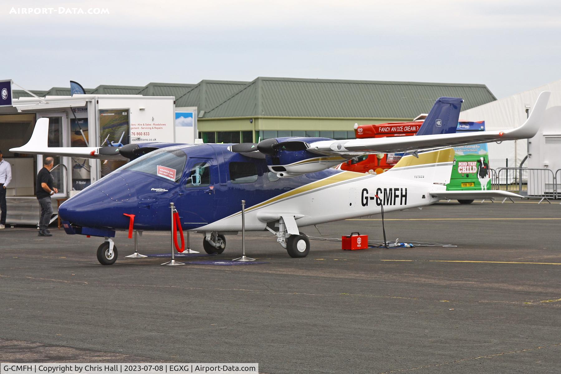 G-CMFH, 2022 Tecnam P2006T C/N 351, Leeds East Private Flyer 2023