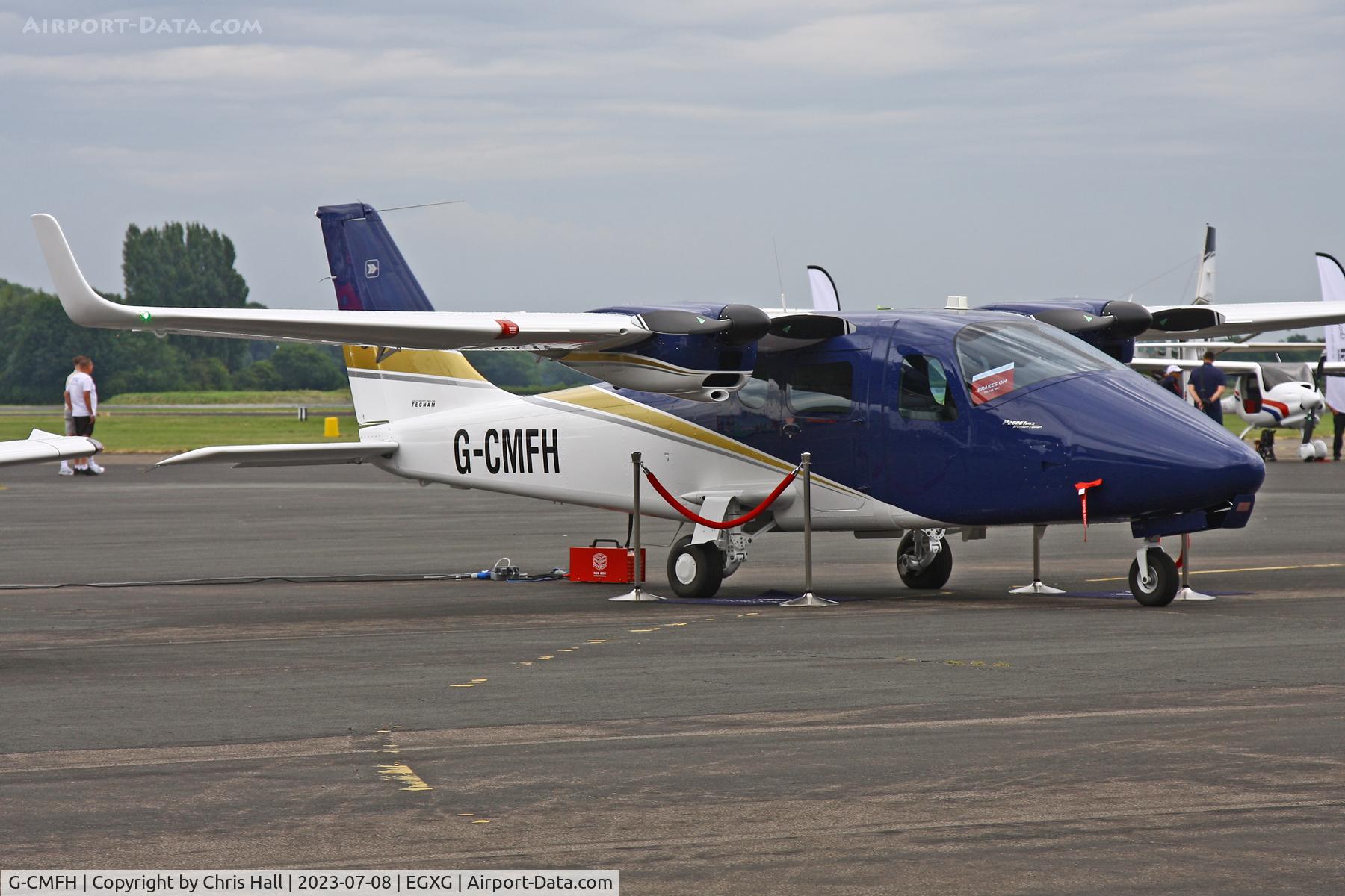 G-CMFH, 2022 Tecnam P2006T C/N 351, Leeds East Private Flyer 2023