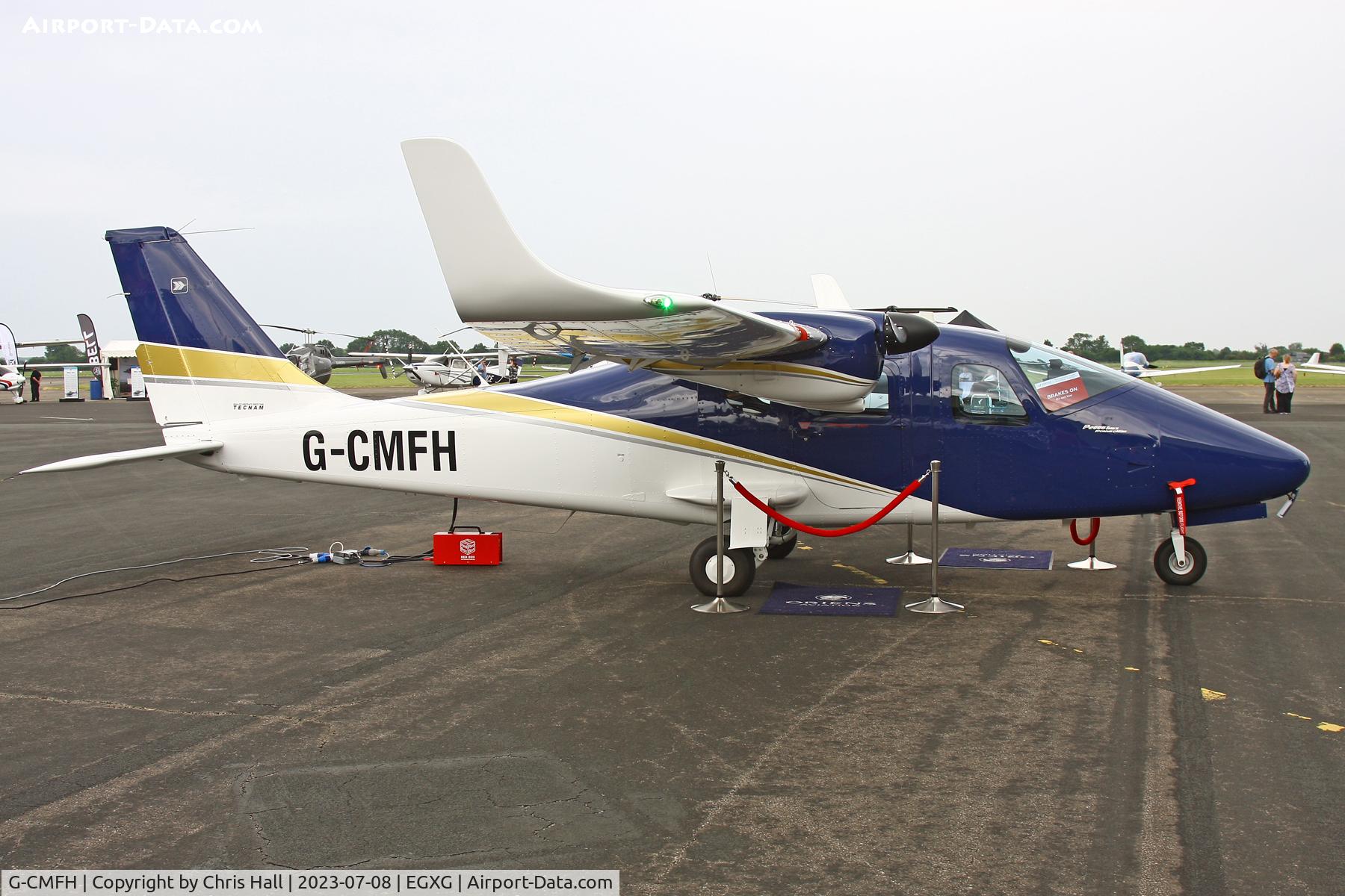 G-CMFH, 2022 Tecnam P2006T C/N 351, Leeds East Private Flyer 2023
