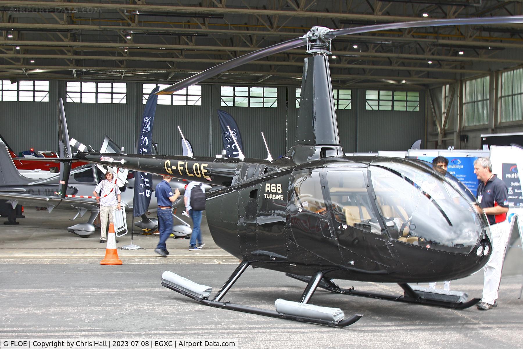 G-FLOE, 2015 Robinson R66 Turbine C/N 0631, Leeds East Private Flyer 2023